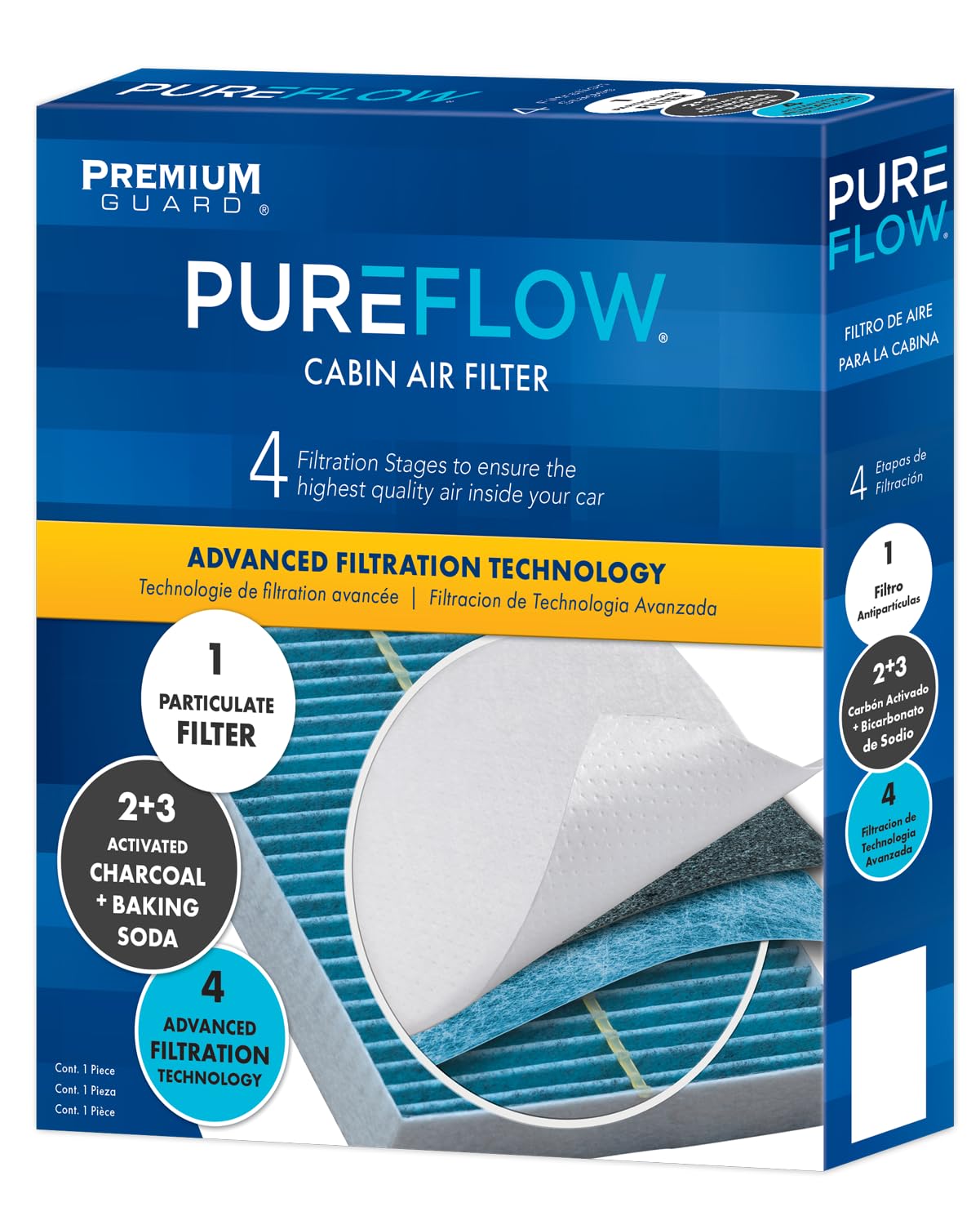 Pureflow Cabin Air Filter Pc99204X | Fits 2018-2024 Volkswagen Tiguan, 2019-2025 Jetta, 2022-2024 Taos, 2019-2025 Audi Q3, 2015-