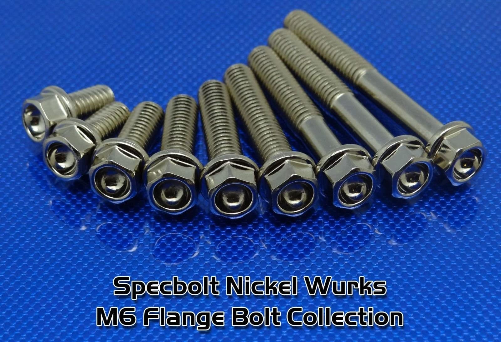 Specbolt Fasteners Nickel Wurks Bolt Kit For Ktm And Other Euro Motorcycles And Off-Road Dirt Bikes