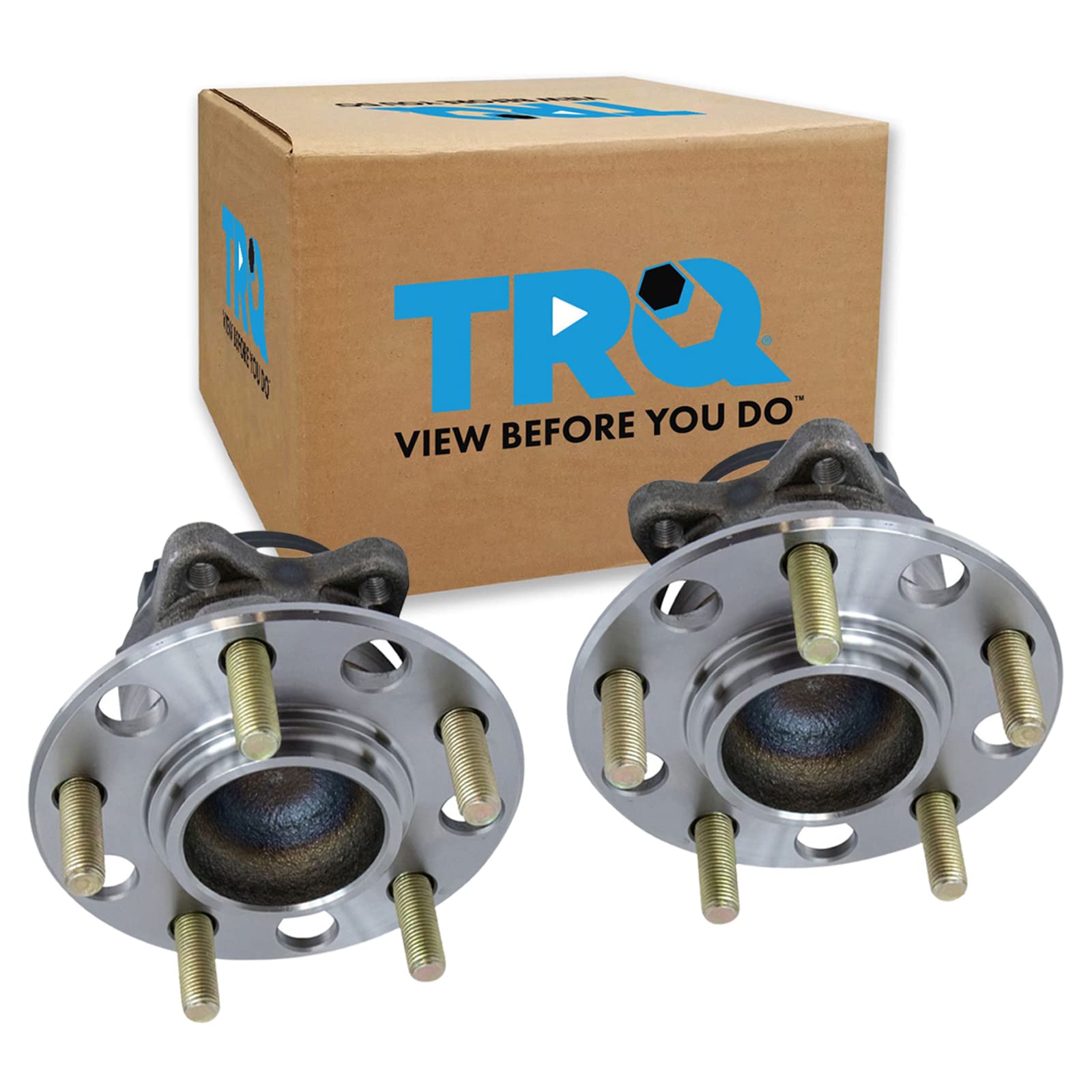 Trq Rear Wheel Hub Bearings Assembly Set Compatible With 2015-2019 Hyundai Sonata 2016-2021 Tucson 2019-2022 Veloster N 2017-202