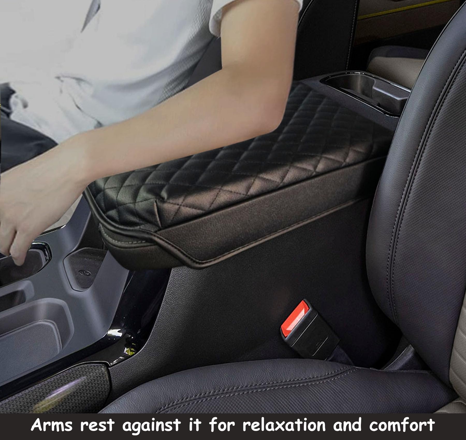 Zxiaochun Center Console Cover For 2019-2025 Chevy Silverado/Gmc Sierra And 2021-2025 Tahoe/Suburban/Yukon Accessories, Console