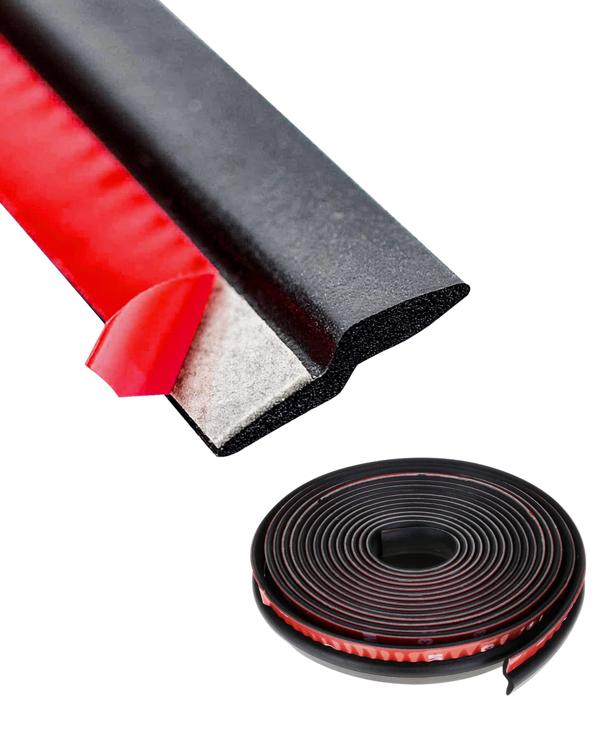 Yakefly Z Shape Automotive Windshield Rubber Seal,13Ft Car Windshield Window Door Weather Seal,Self Adhesive Windshield Rubber S