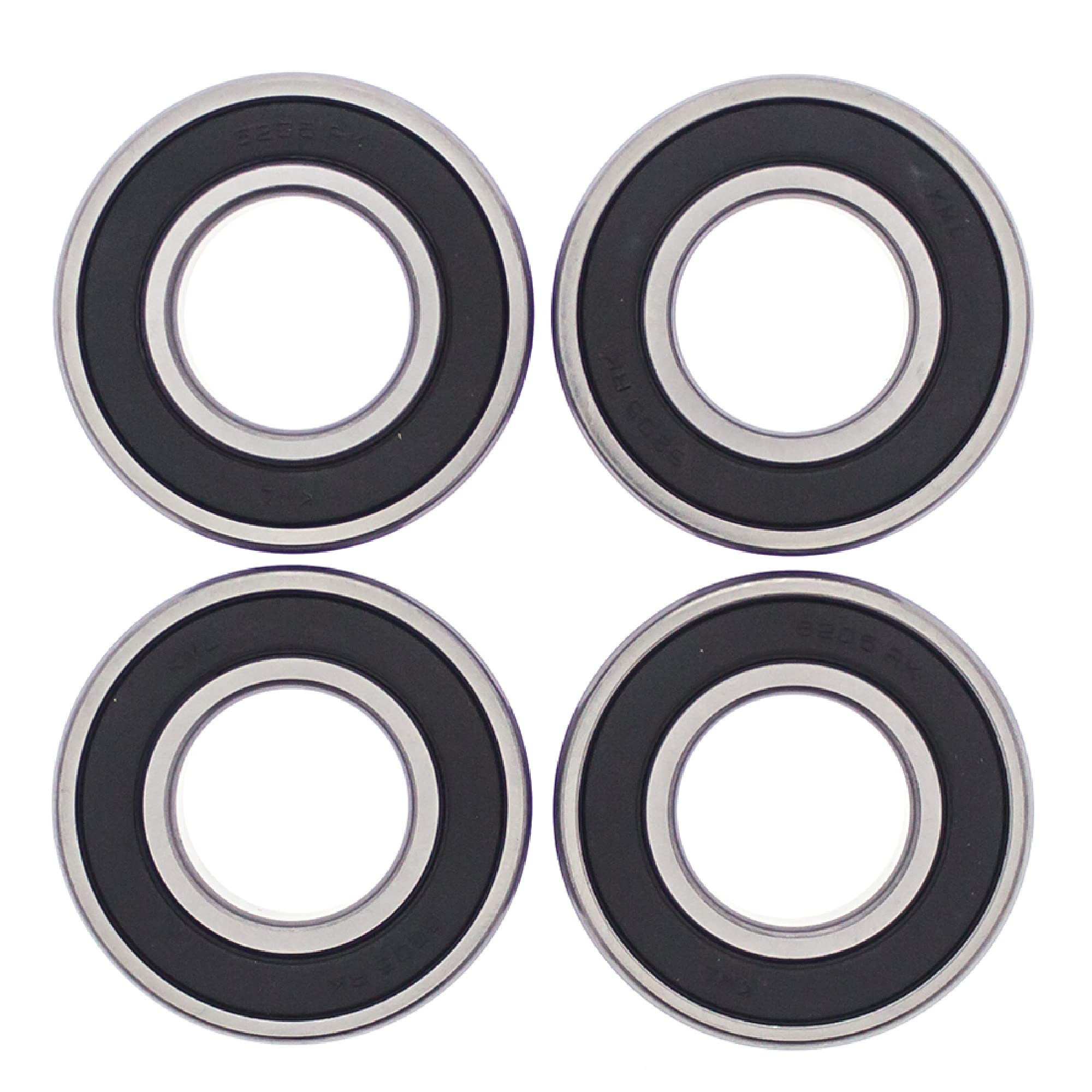 All Balls Racing 25-1405 Wheel Bearing Kit Compatible With/Replacement For Harley Kawasaki