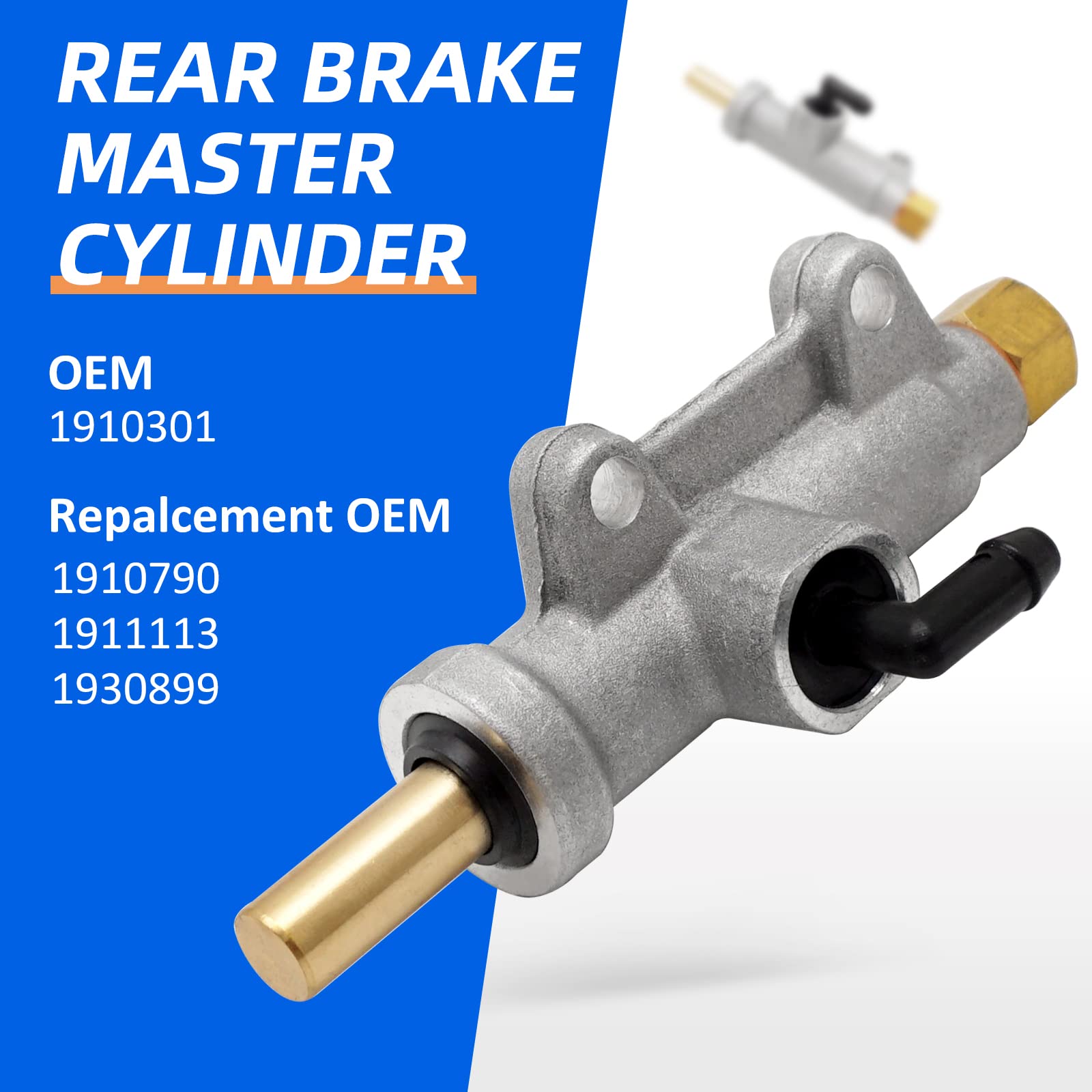 Rear Foot Brake Master Cylinder for Polaris Sportsman 500 700 600 400 800 335 450 Diesel 455 Scrambler 400 500 Trail Blazer 250