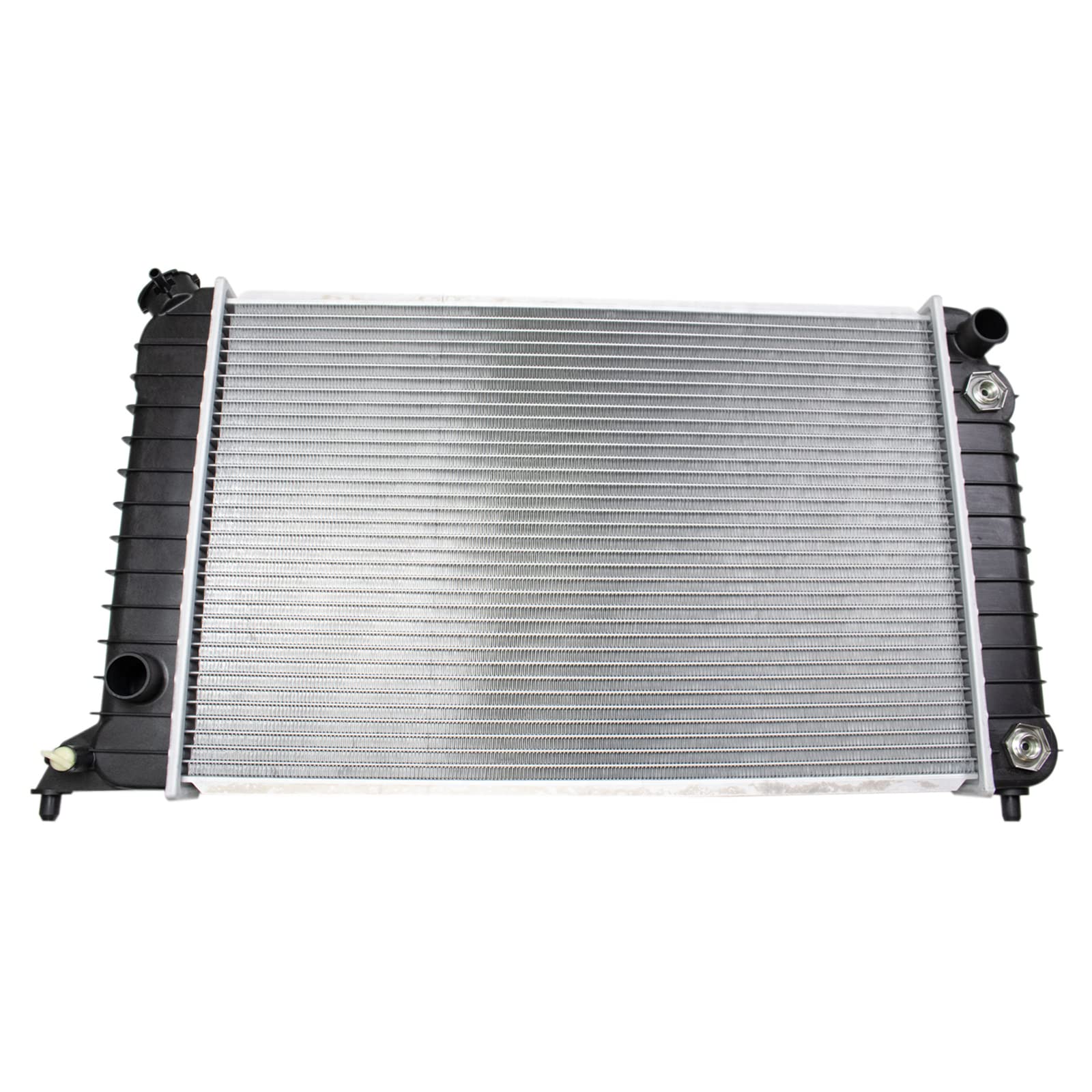 Trq Radiator Assembly Aluminum Core Compatible With 94-03 Chevrolet S10 Gmc Sonoma 96-00 Isuzu Hombre Cu1531 Cu2261 Gm3010245 Gm