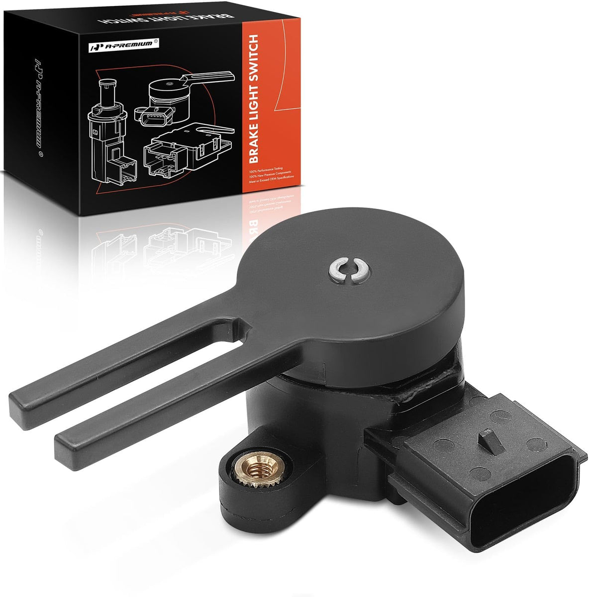 A-Premium Brake Pedal Position Sensor Compatible with Chevrolet Traverse 2013-2023, Impala, Blazer & GMC Acadia 2012-2023 & Buic