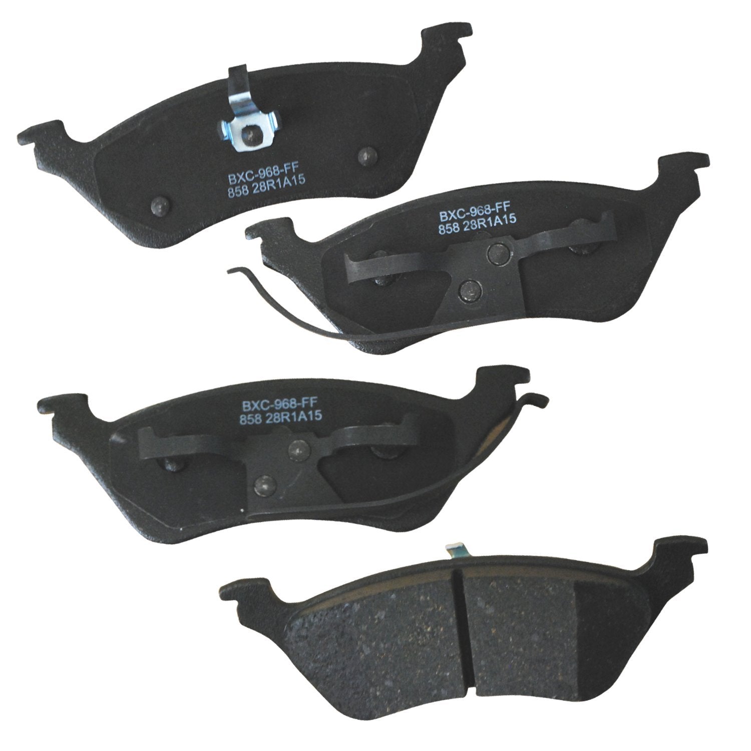 Bendix Premium Sbc858 Ceramic Rear Brake Pads For Chrysler Town & Country 2007-2001, Voyager 2008-2001, Dodge Caravan 2007-2001,