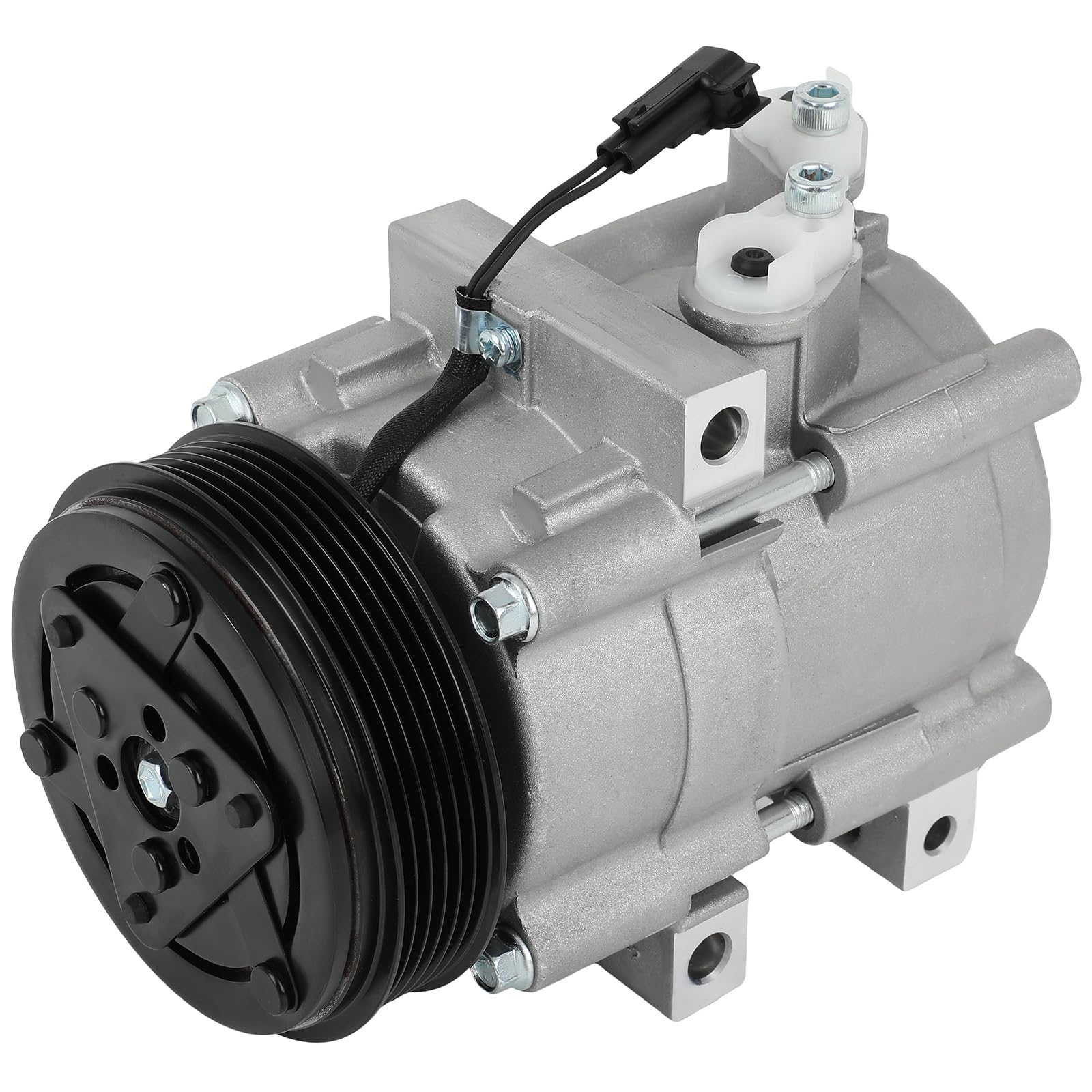 SCITOO AC Compressor with Clutch for Crown Victoria for Explorer for Explorer Sport Trac for Lincoln Town Car for Mercury Grand 