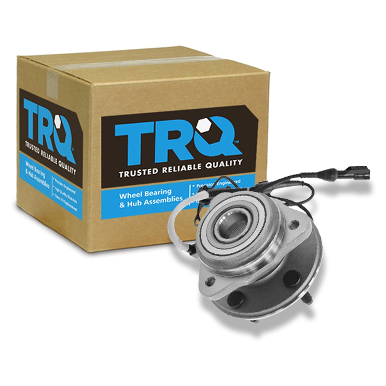 Trq Front Left Right Wheel Hub Bearing Assembly Driver Passenger Side Compatible With 1995-2001 Ford Explorer 2002 Explorer Spor