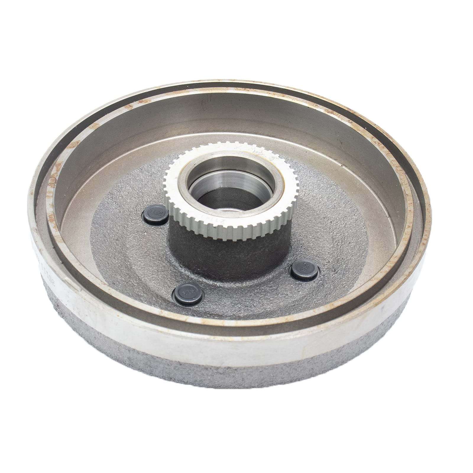 TRQ Rear Brake Shoe & Drum Kit Compatible with 2003 Kia Rio