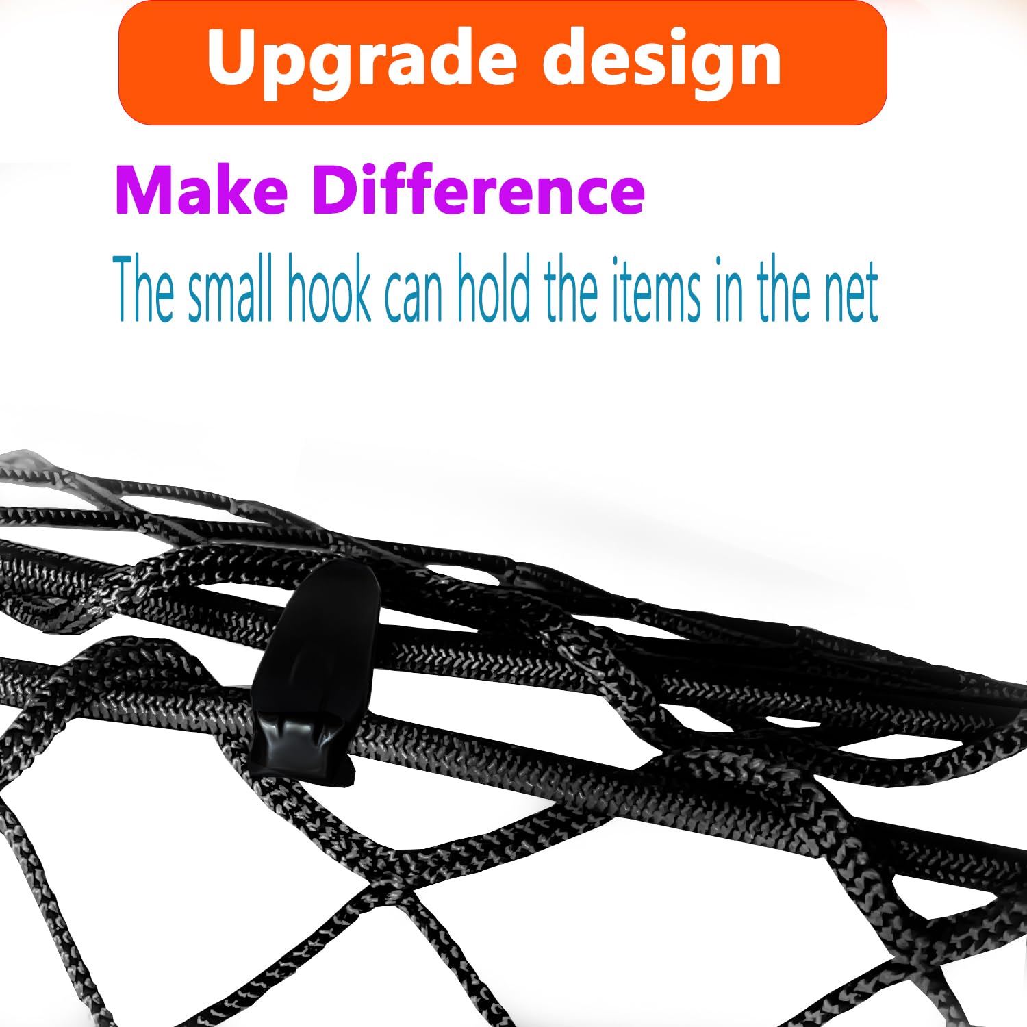 Upgrade Tailgate Bed Cargo Net Compatible With 2005 To 2022 2023 2024 2025 Tacoma