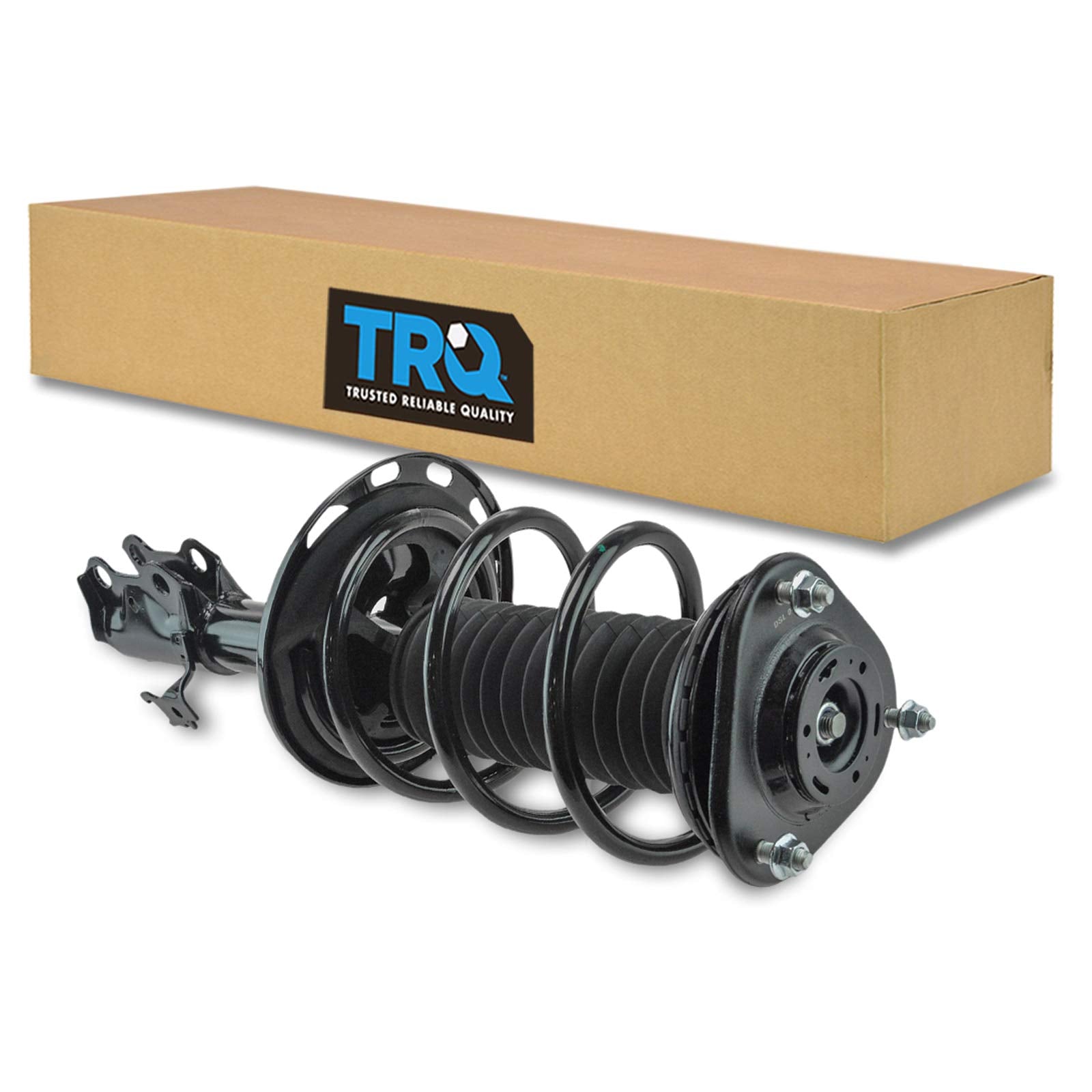 Trq Front Left Complete Strut & Coil Spring Assembly Drivers Side Compatible With 2006-2012 Toyota Rav4
