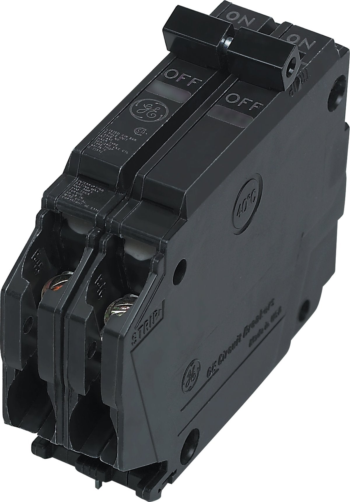 General Electric THQP245 Circuit Breaker, 2-Pole 45-Amp Thin Series