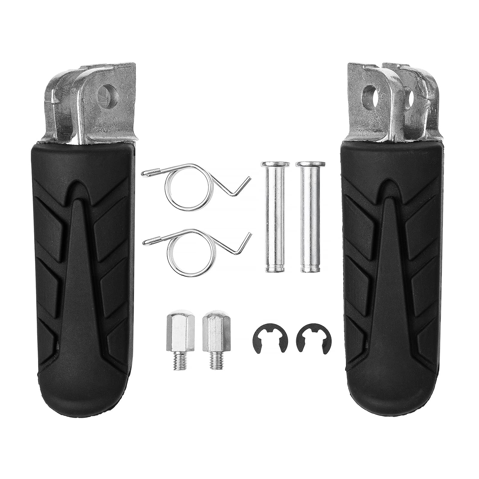 VPZMT Front Foot Pegs Footrests for Honda CB1300 CBR1100 CB1100 XL1000 VTR1000 CBR1000 CB1000 VFR800 VFR-Y800 CB750 NTV 650 NT65