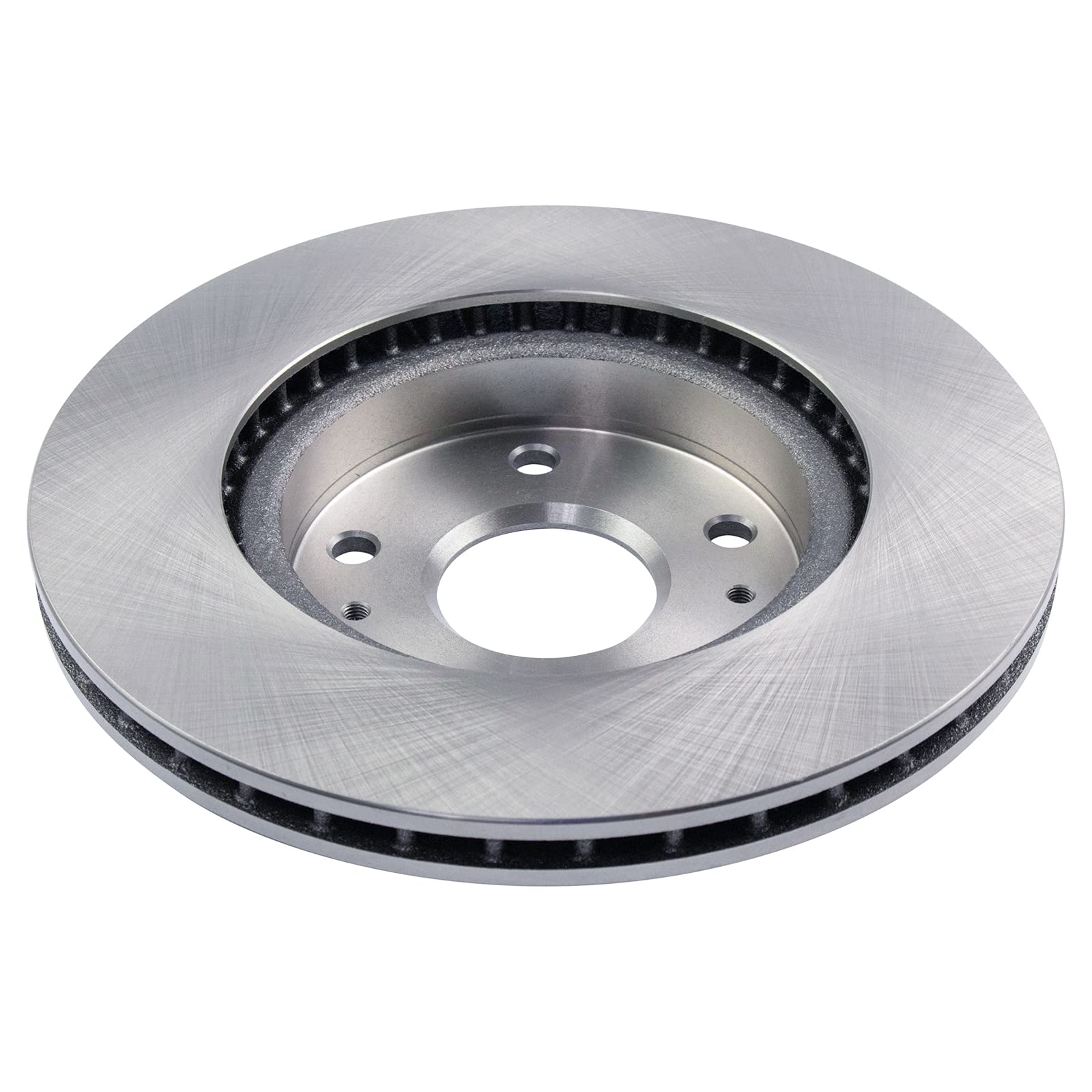 Trq Front Brake Pad & Rotor Kit Brake Pads Brake Rotor Semi-Metallic Compatible With 2007-2008 Suzuki Sx4