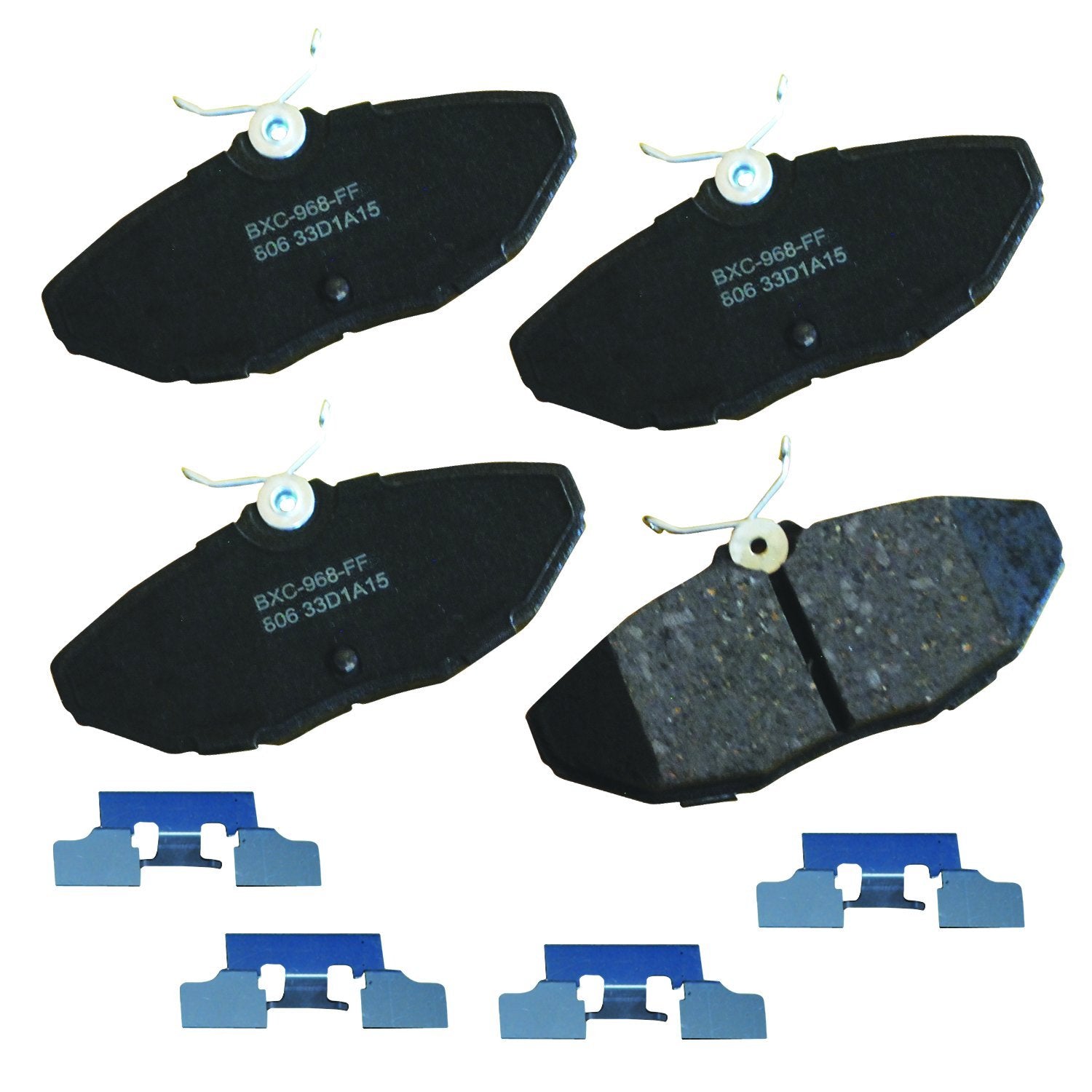 Bendix Premium Sbc806 Ceramic Rear Brake Pads For Ford Thunderbird 2005-2002, Jaguar S-Type 2005-2000, Vanden Plas 2005-2004, Xj