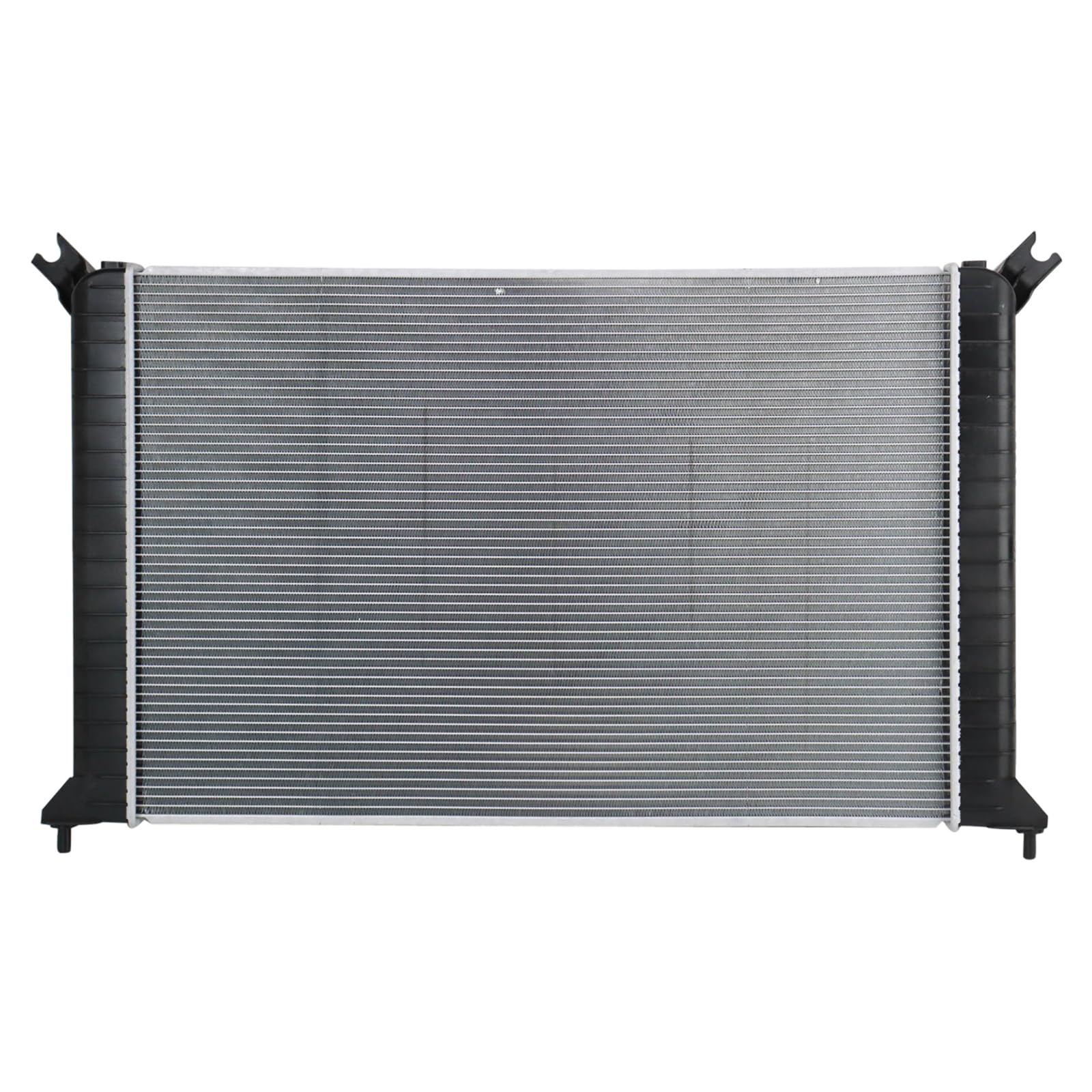 Trq Radiator Assembly Aluminum Core Compatible With 11-19 Chevrolet Silverado 2500 Hd Silverado 3500 Hd 11-13 Suburban 2500 Gmc