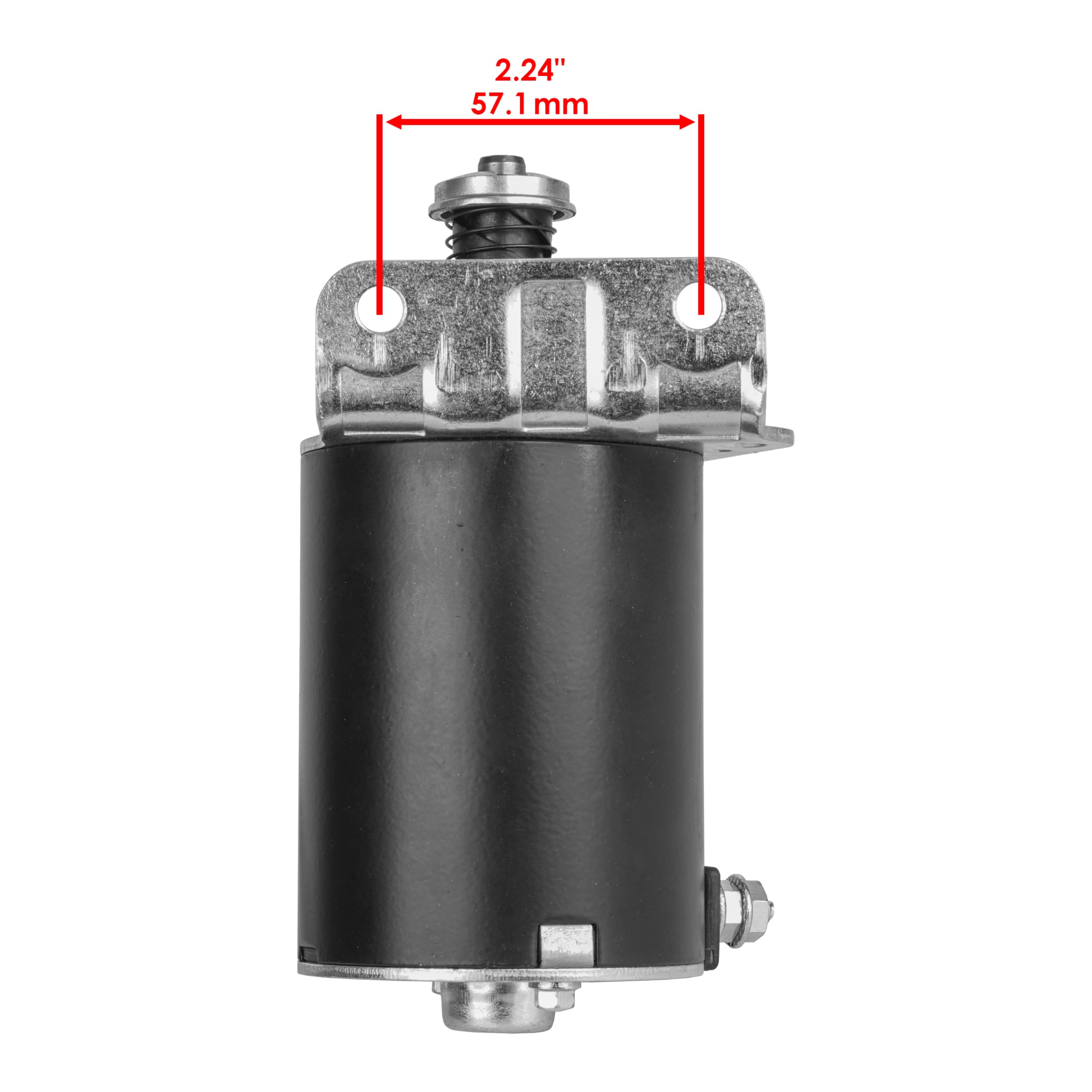 Caltric Starter Compatible With John Deere 92H D125 D130 D140 D155 D160 Mia13038 / 15 Teeth Steel Gear