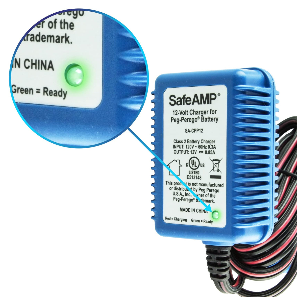 peg perego battery charger instructions SafeAMP 12 Volt Battery Charger for Peg Perego® 12V Batteries