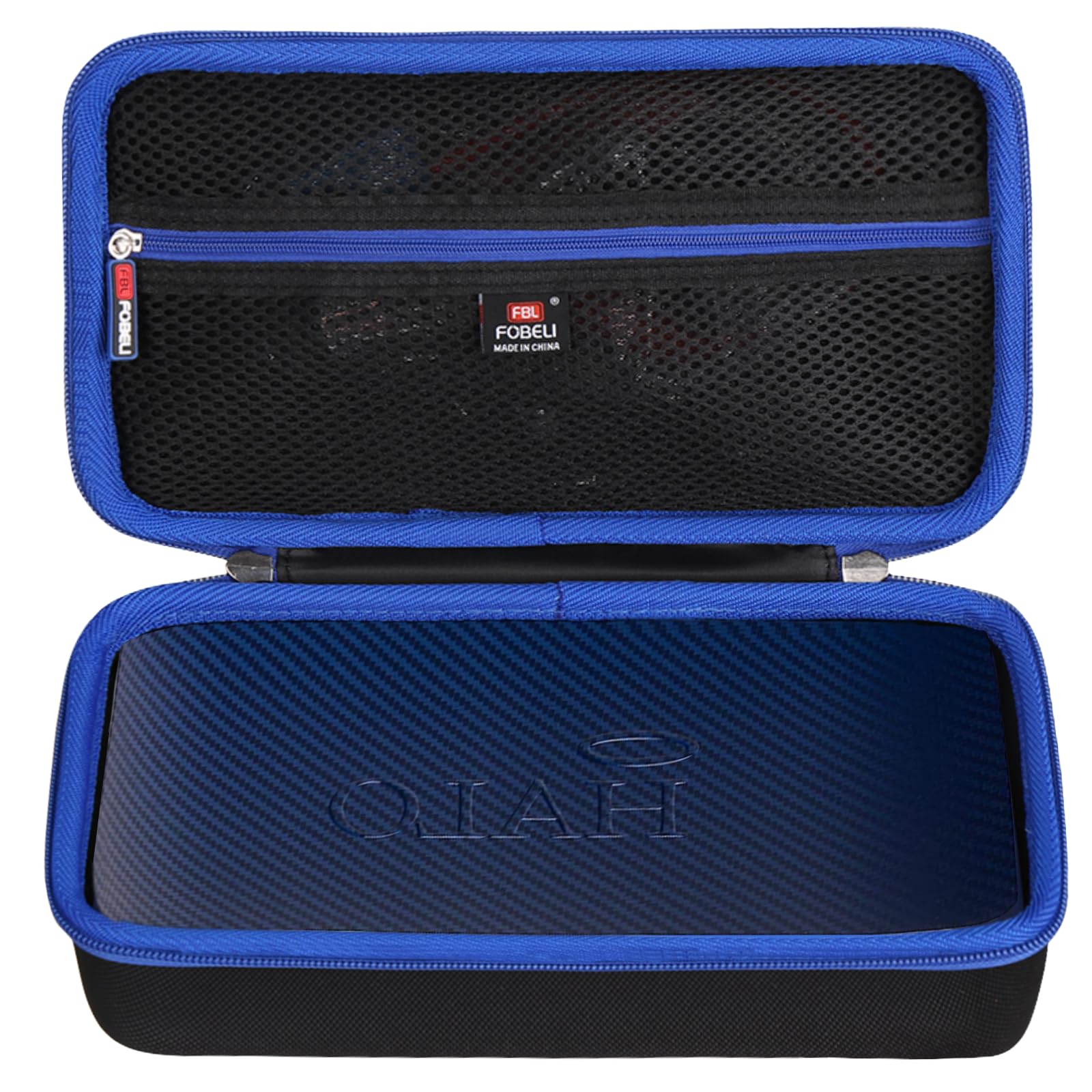Fblfobeli Hard Travel Carrying Case Compatible With Halo Bolt Air 58830/57720 / Usb 58830 Mwh Portable Emergency Power Kit, Storage Bag For Car Charger Power Bank (Case Only) (Blue)