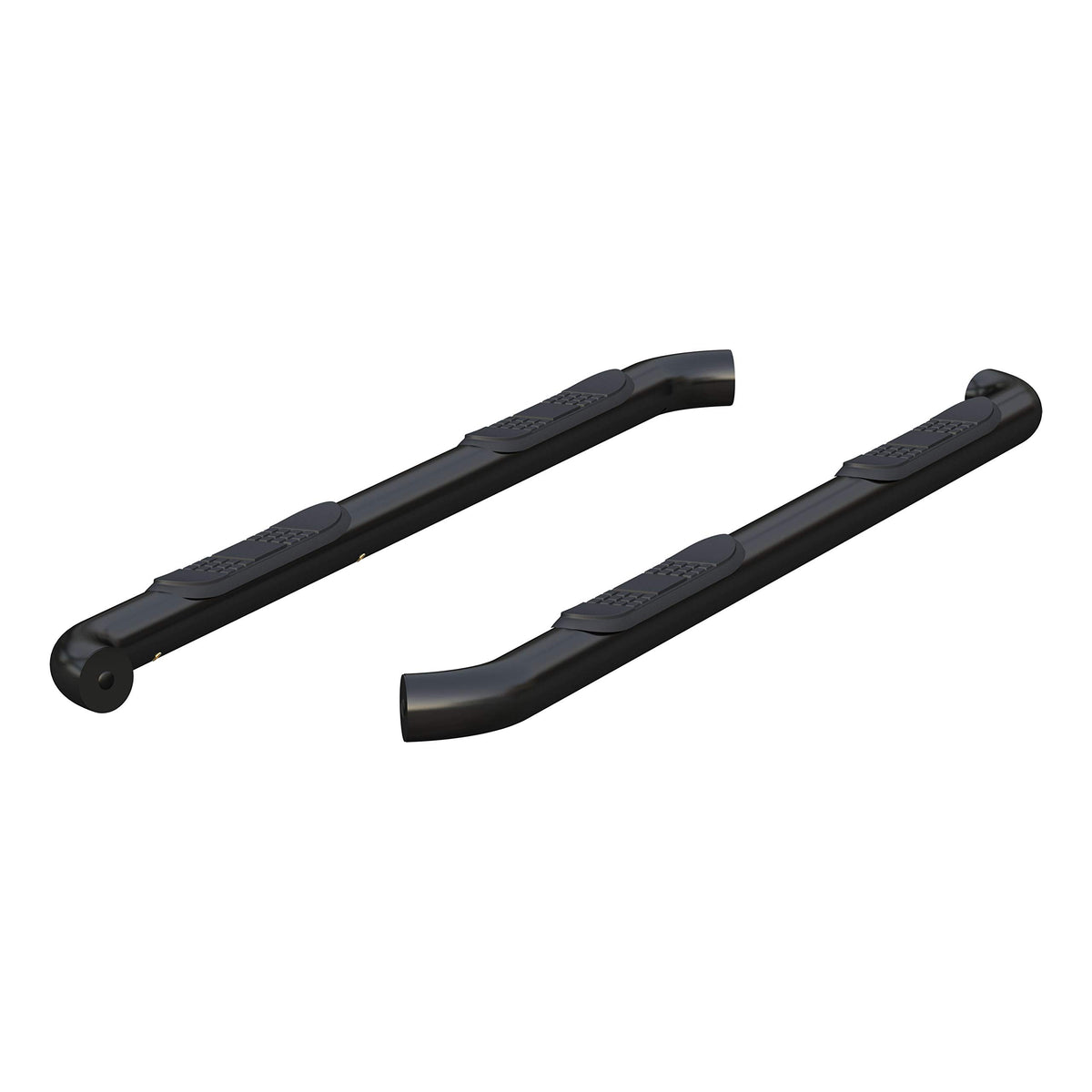 Aries 214051 3-Inch Round Black Stainless Steel Nerf Bars, No-Drill, Select Chevrolet Colorado, Gmc Canyon