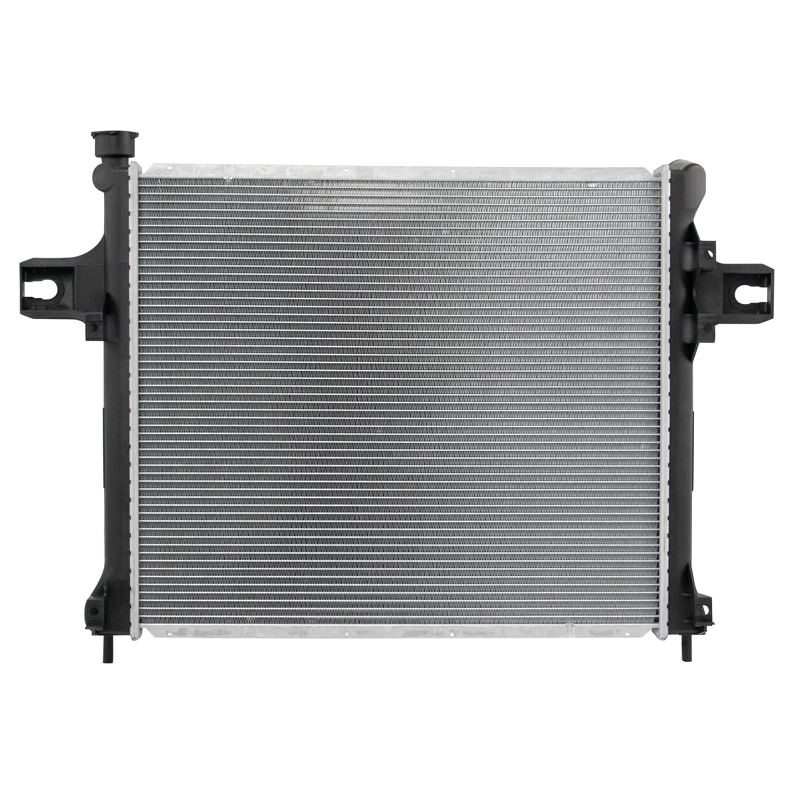 Trq Radiator Assembly Aluminum Core Compatible With 06-10 Jeep Commander 05-10 Grand Cherokee Ch3010327 Cu2839