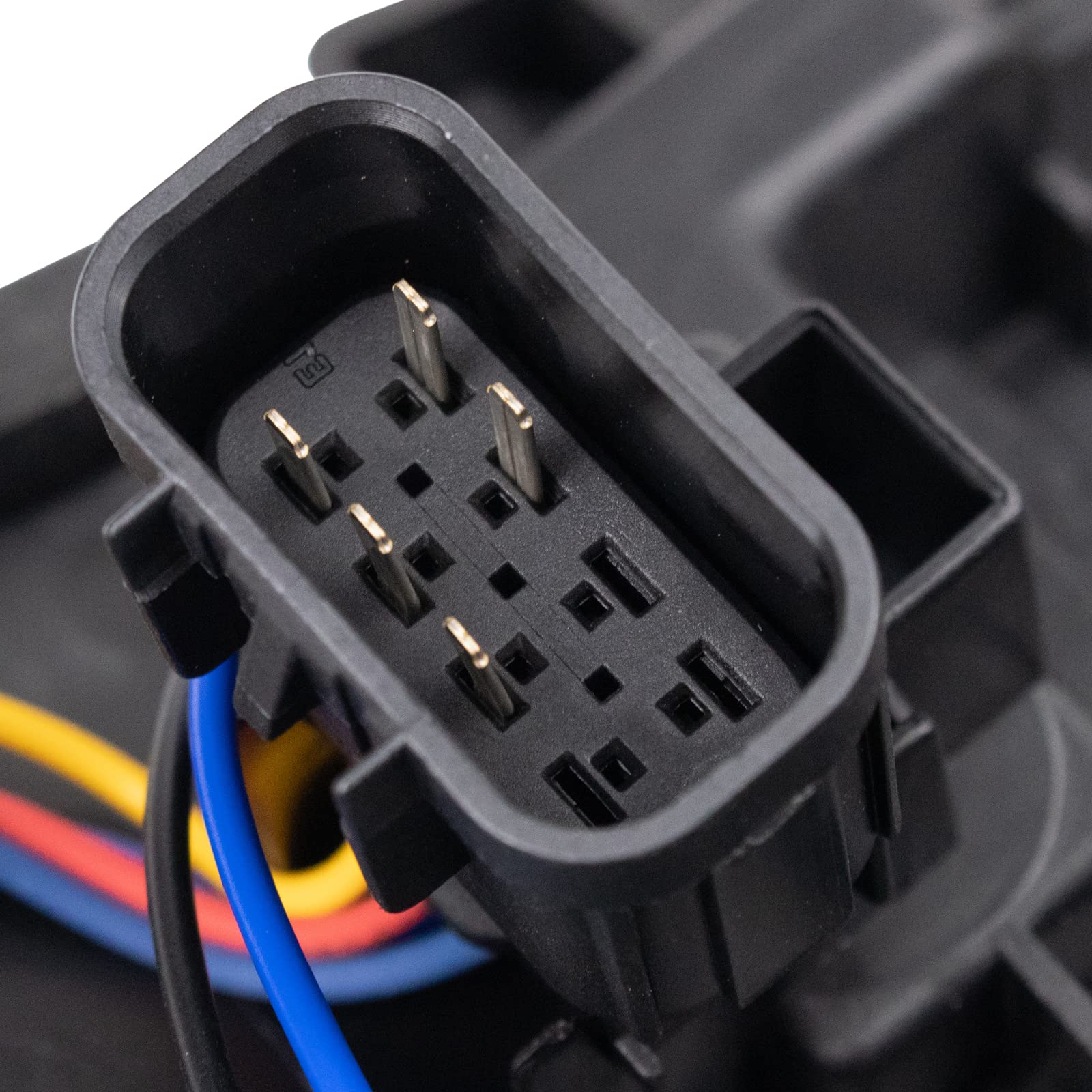 Trq Headlight Assembly Set Headlights Driver & Passenger Side Compatible With 2014-2015 Gmc Sierra 1500 2015-2019 Sierra 2500 Hd