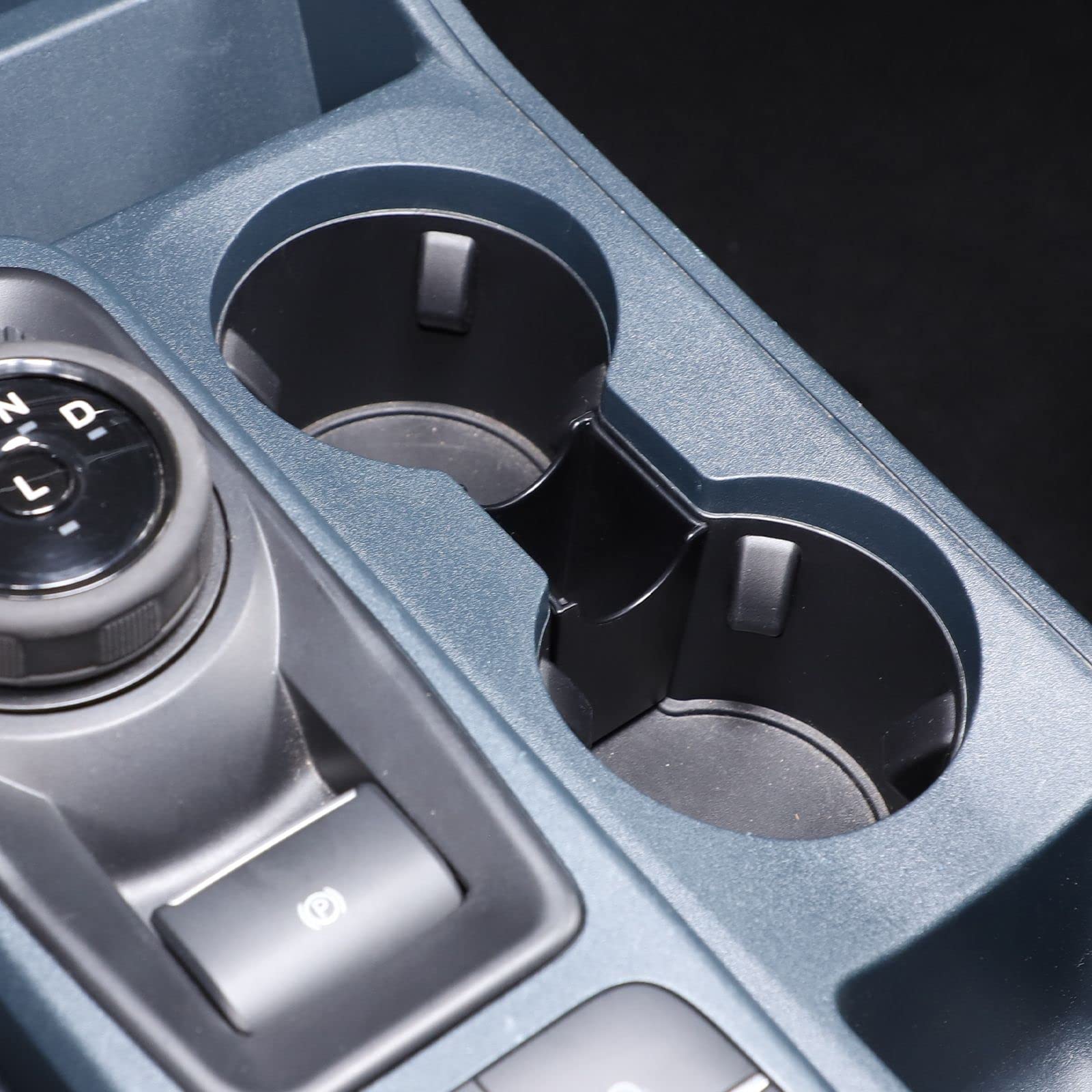 Center Console Cup Holder Divider Stroage Box Compatible with Ford Maverick 2022-2024 Pickup Truck, Interior Accessories Organiz