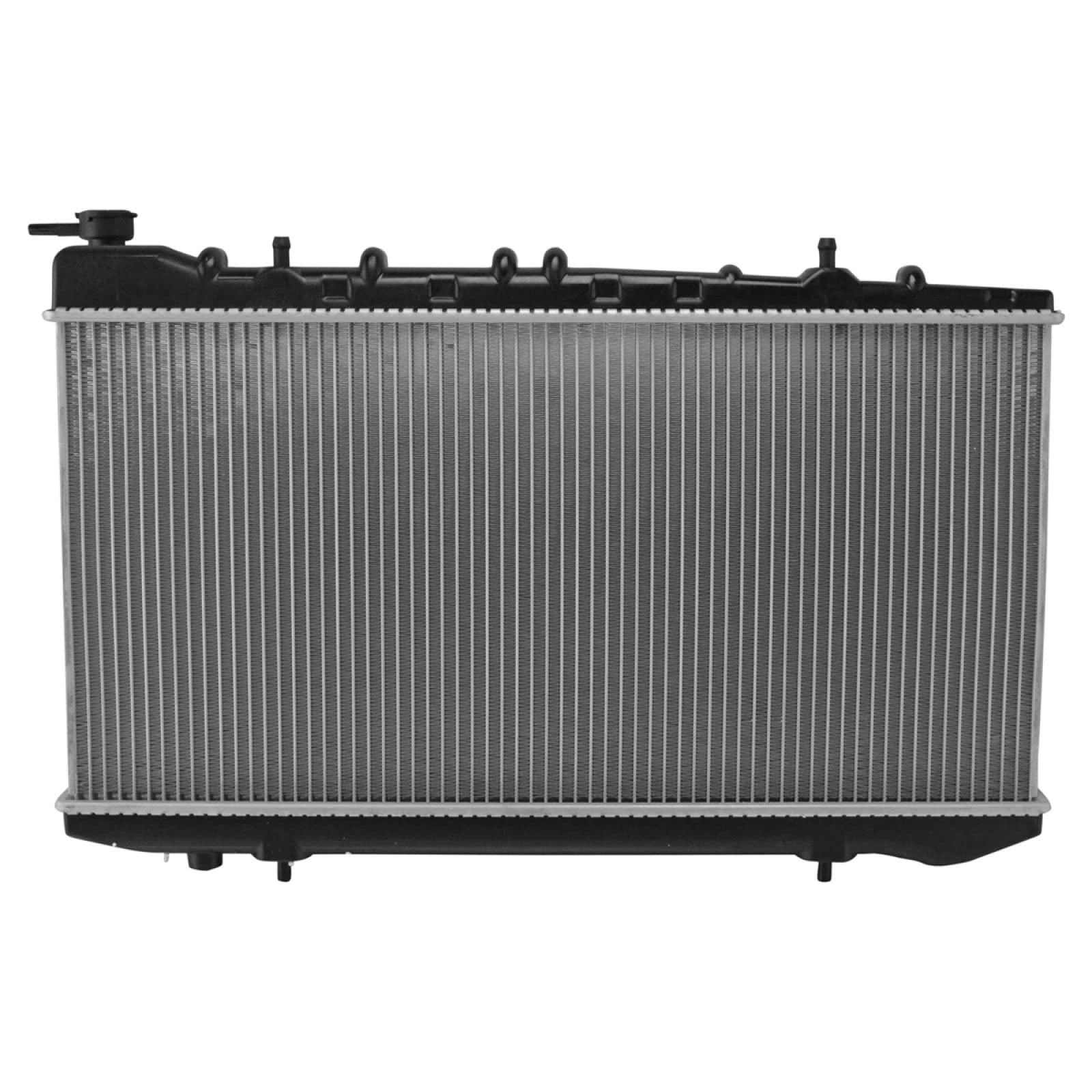 Trq Radiator Assembly Aluminum Core Compatible With 95-98 Nissan 200Sx 91-93 Nx 91-00 Sentra Cu1152 Ni3010137