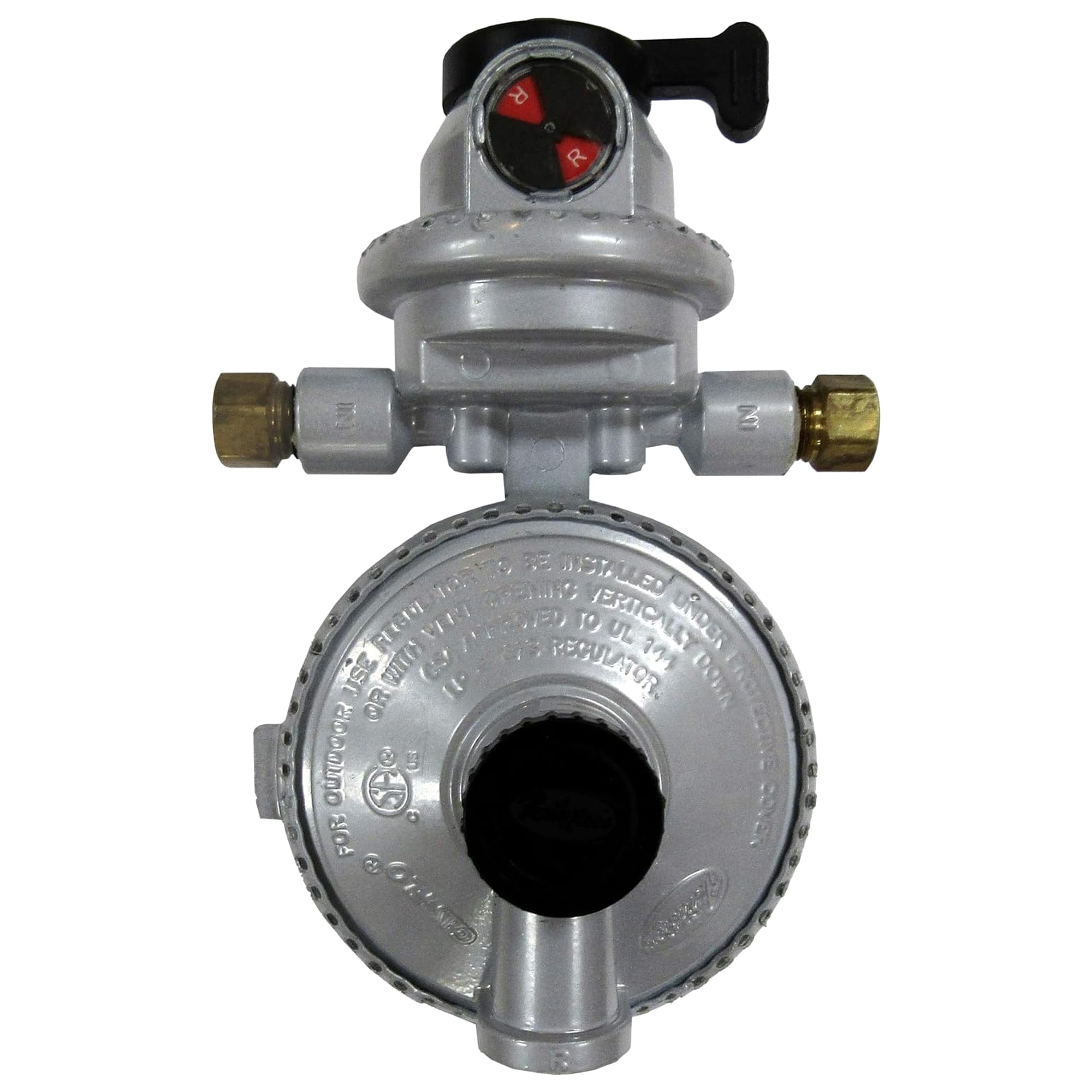 Fairview Gr-9984 High Capacity Rv Camper Lp Propane Automatic Changeover Regulator