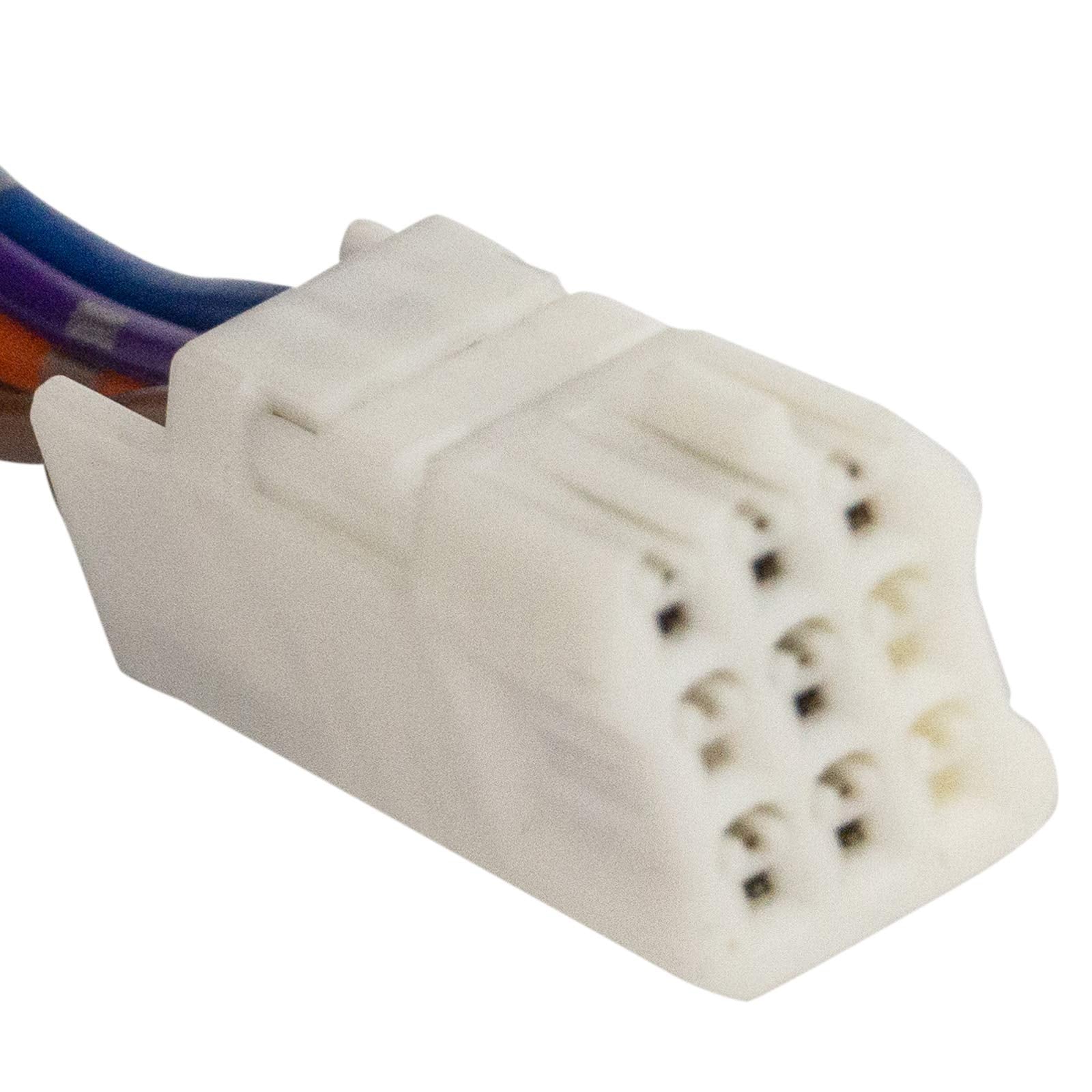 Trq Right Mirror Without Heat With Blind Spot Indicator Passenger Side Compatible With 2014-2016 Mazda 6 Ma1321187