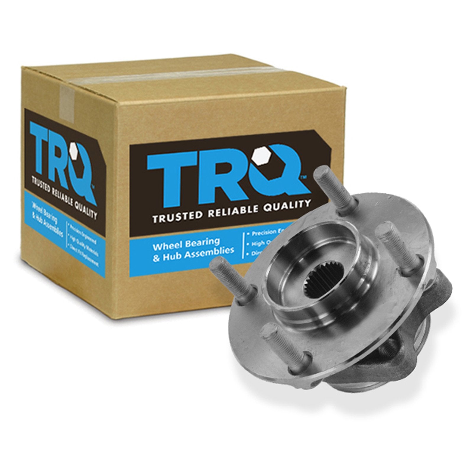 Trq Front Left Right Wheel Hub Bearing Assembly Driver Passenger Side Compatible With 2007-2011 Nissan Versa