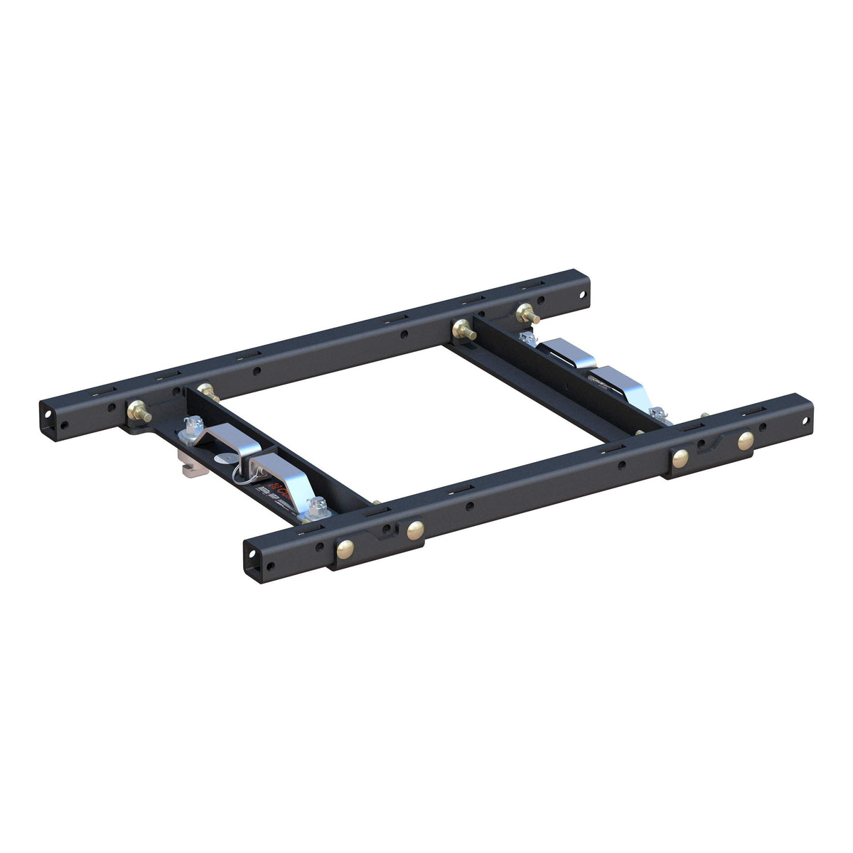 Curt 16027 Replacement Silverado, Sierra 2500, 3500, Ford F250, F350 Puck System 5Th Wheel Adapter With Standard Rails, 25,000 Lbs
