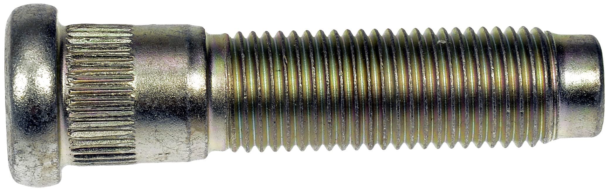 Dorman 610-637 Rear M14-1.50 Serrated Wheel Stud - 15.75mm Knurl, 65mm Length Compatible with Select Jeep Models, Pack of 10