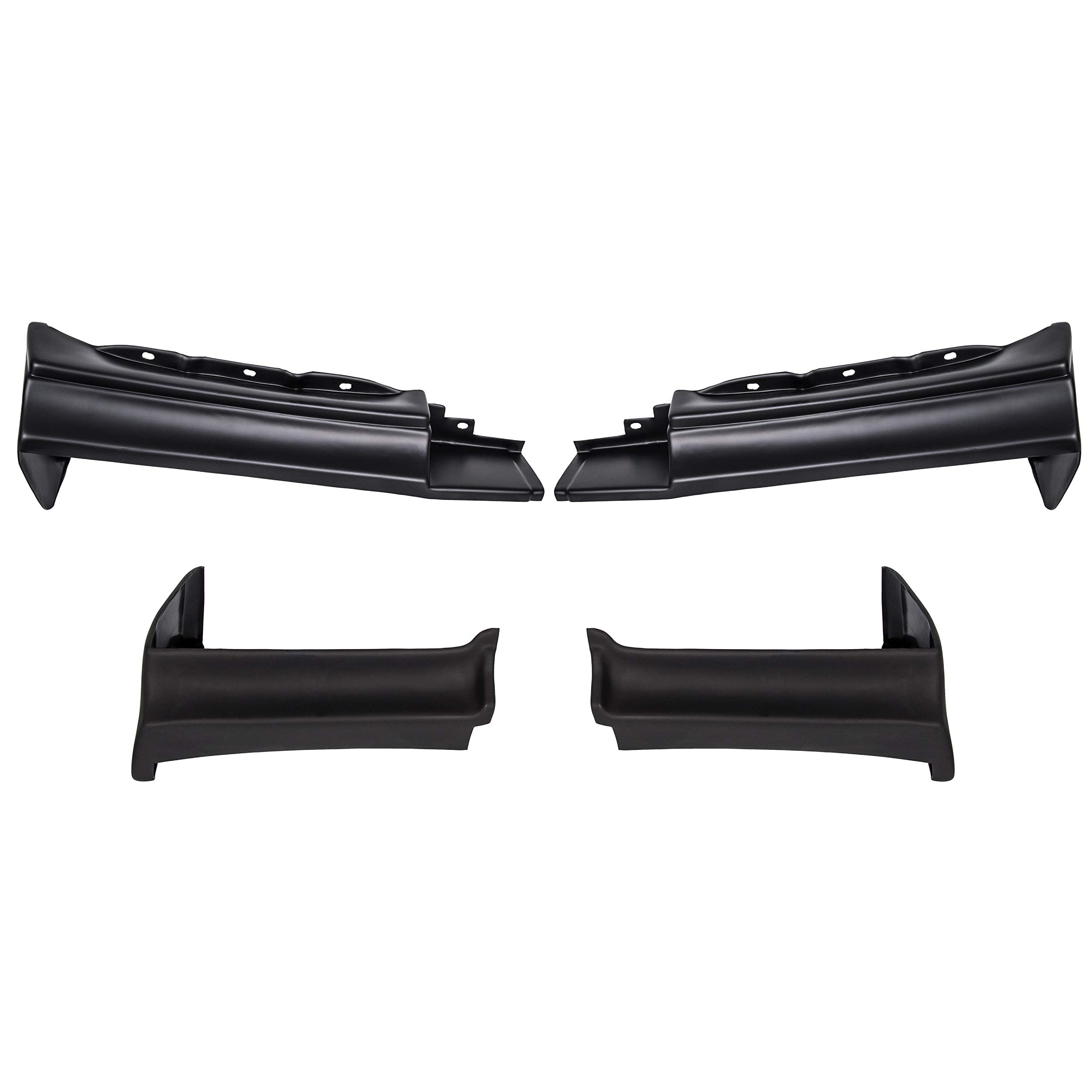 Ecotric Bumper Filler Set Compatible With 1981-1987 Buick Regal Grand National 4Pcs