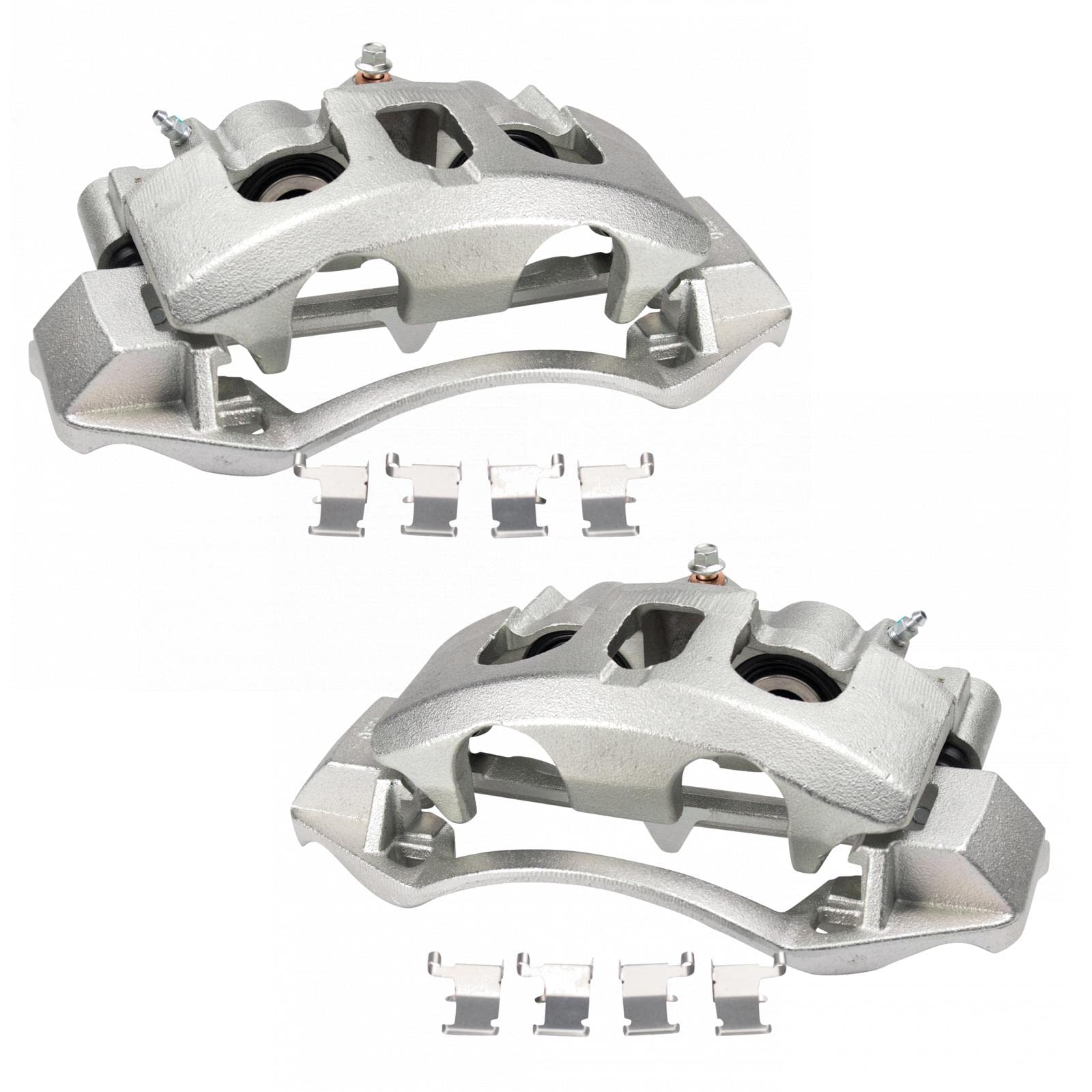 Trq Rear Brake Caliper Set Compatible With 2012-2019 Nissan Nv1500 Nv2500 Nv3500 2016-2019 Titan Xd