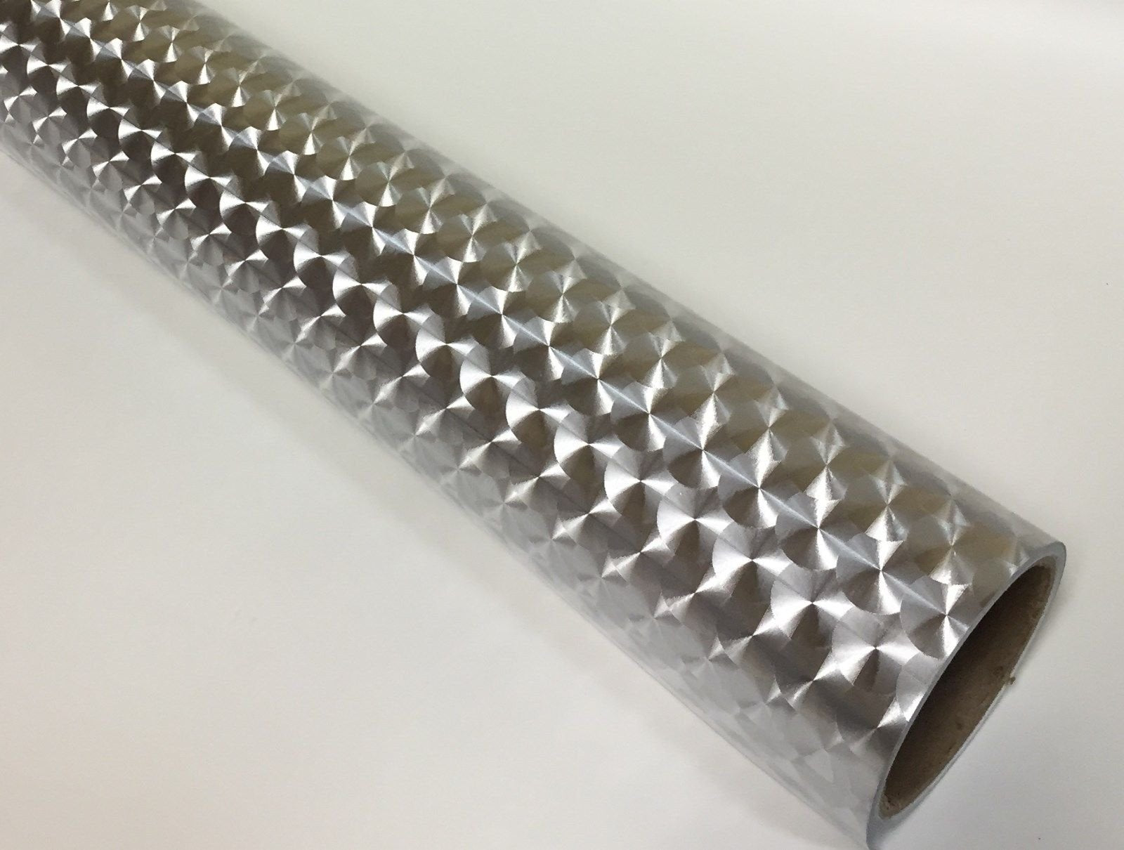 Roll Of Engine Turn Sign Vinyl (Large Engine Turn (12 Inch X 10 Ft), Silver)