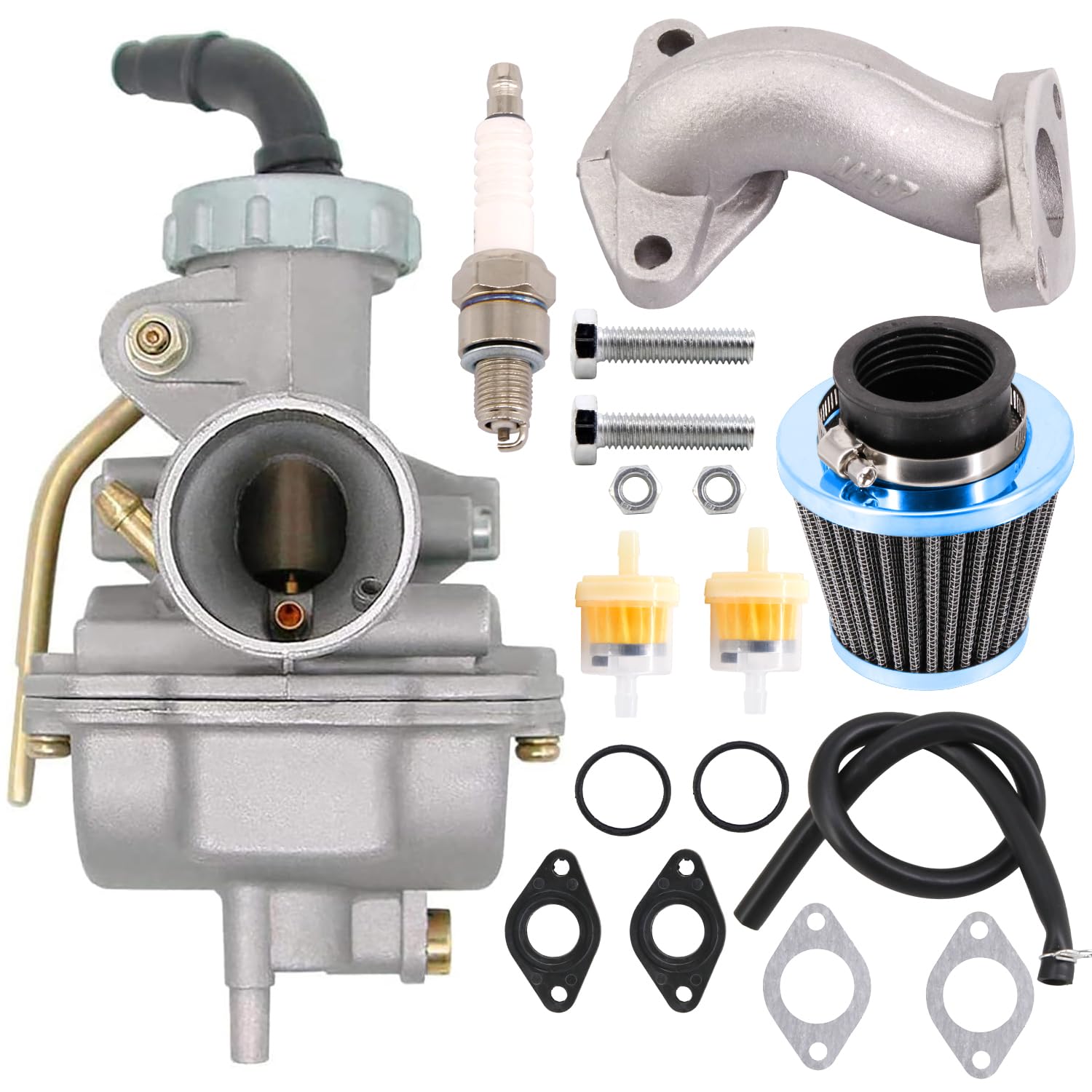 PZ20 Carburetor for Kazuma Baja 50cc 70cc 90cc 110cc 125cc TaoTao 110B NST SunL 4 Stroke ATV 4 Wheeler Go Kart Dirt Bike Honda XR70R XL75 CRF80F XR80