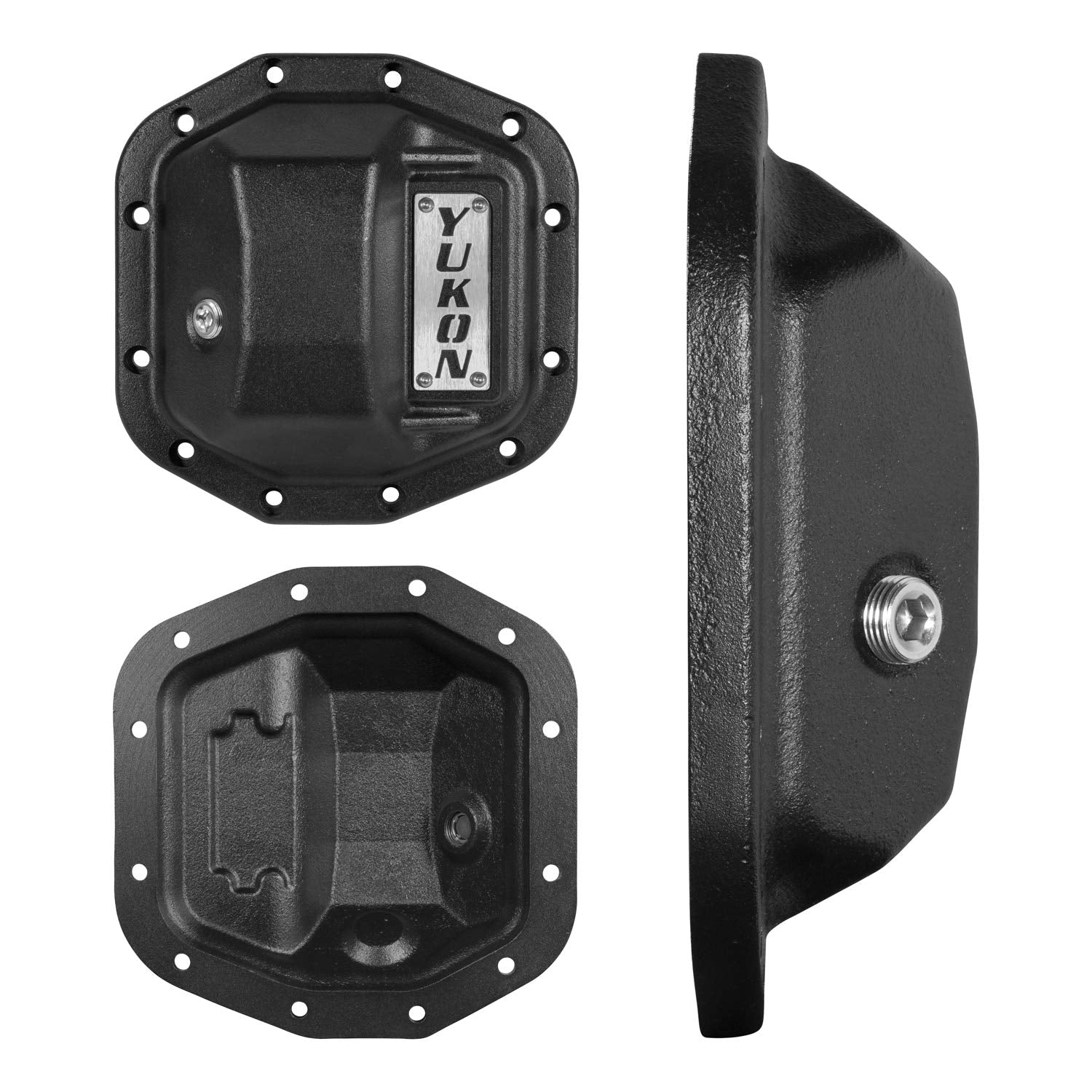 Yukon Hardcore Rear Nodular Iron Differential Cover For Wrangler Jl Dana 35 Rear (Yhcc-D35Jl)