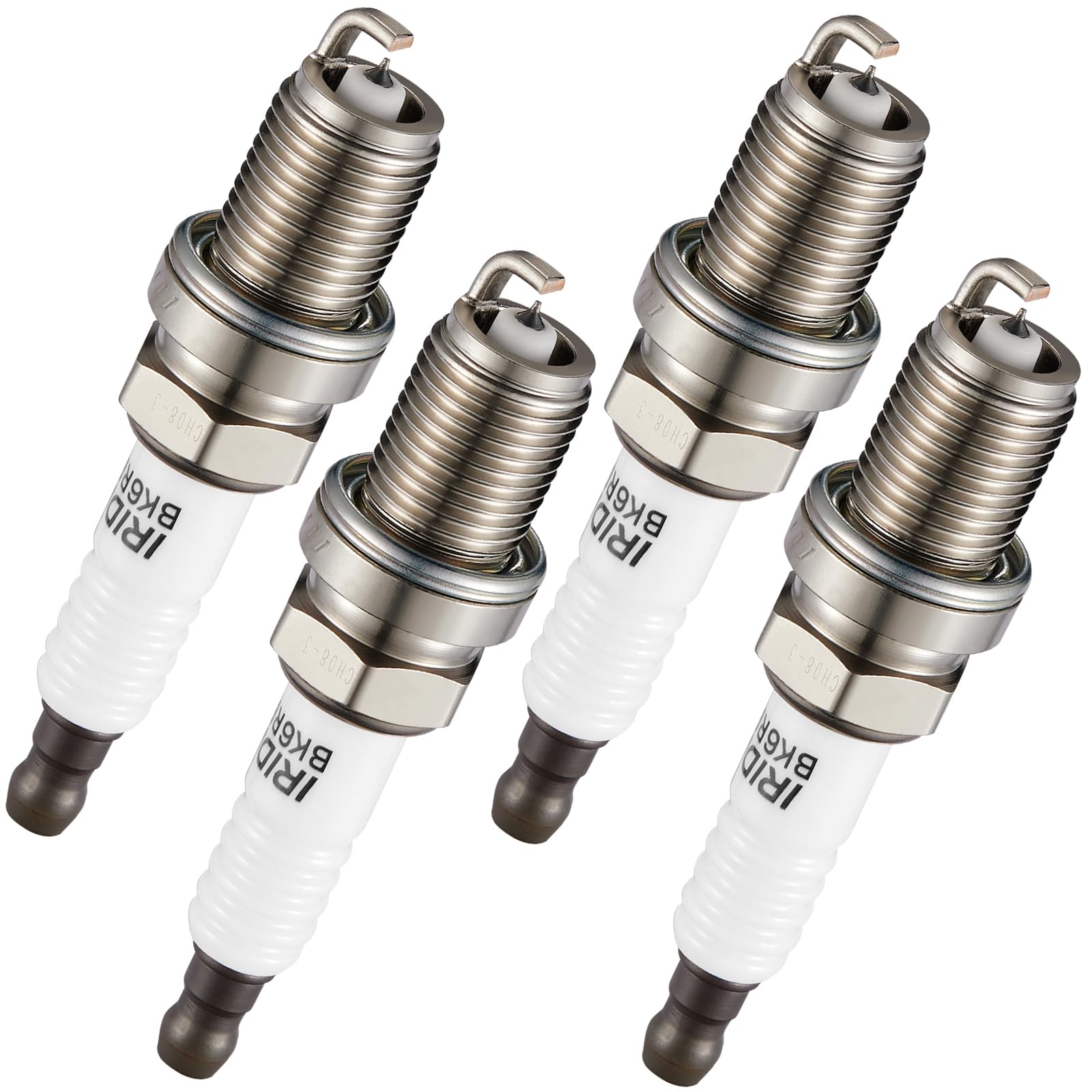 BDFHYK Set of 4 Iridium Spark Plug Compatible with Toyota Suzuki Dodge Subaru Acura Chevy Kia Plymouth Volkswagen,1.3L 1.5L 1.6L