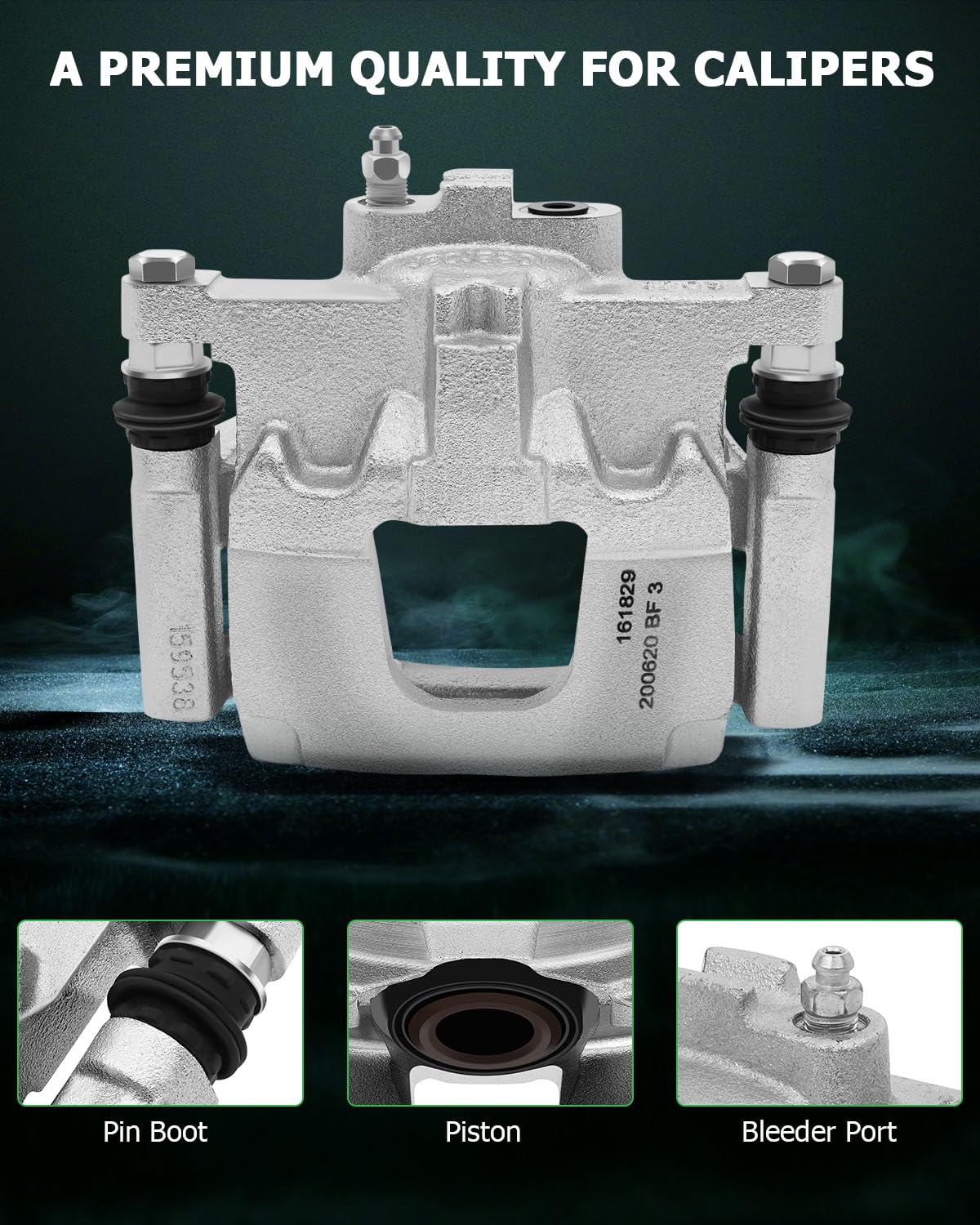 Scitoo 18B5047 Rear Right Disc Brake Caliper Assembly W/Bracket For Dodge For Nitro 2007-2011,For Jeep For Liberty 2008-2012,For