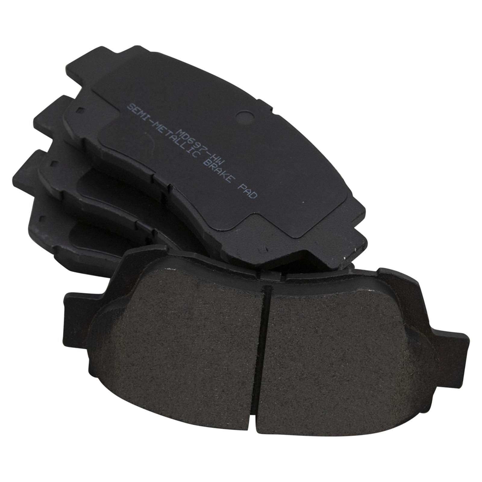 Trq Front Brake Pad & Rotor Kit Brake Pads Brake Rotor Semi-Metallic Compatible With 1995-1997 Toyota Avalon 1996-2001 Camry 199