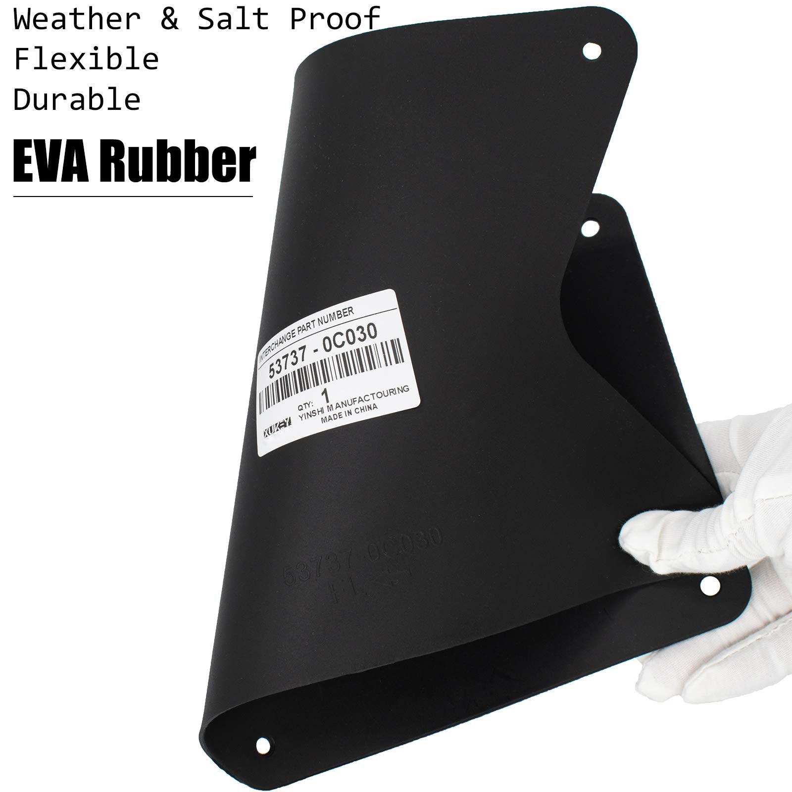 Splash Guards For Toyota Tundra Xk50 Sequoia Xk60 2007-2020 Mud Flaps Mudflaps Mudguards Oe# 53737-0C030 53736-0C030 53739-0C020