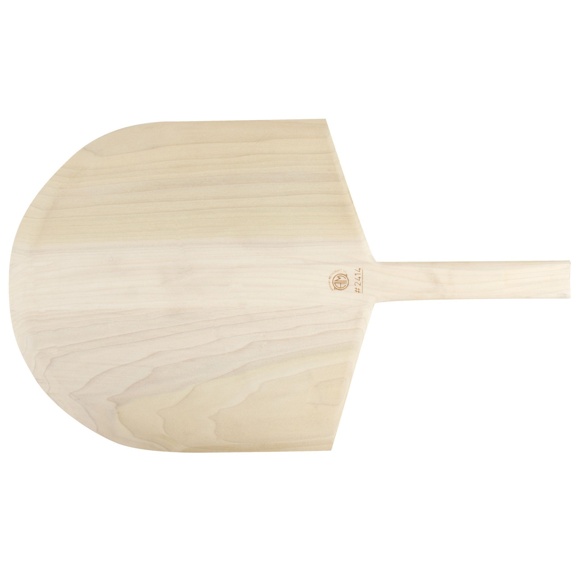 American Metalcraft, Inc. ''American Metalcraft 2414 Wood Pizza Peel, 8-Inch Handle, 14''''W X 15''''L Blade'', Brown