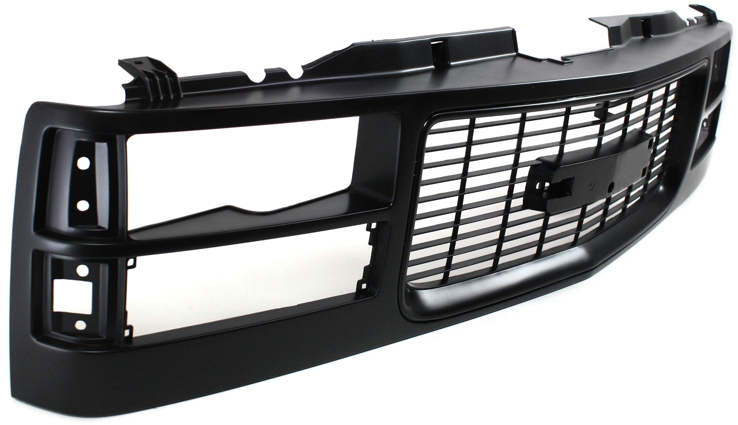 Garage-Pro Grille Assembly Cross Bar Insert - Black Plastic Compatible with 1994-2000 GMC C2500 C3500 K2500 K3500, Suburban Models