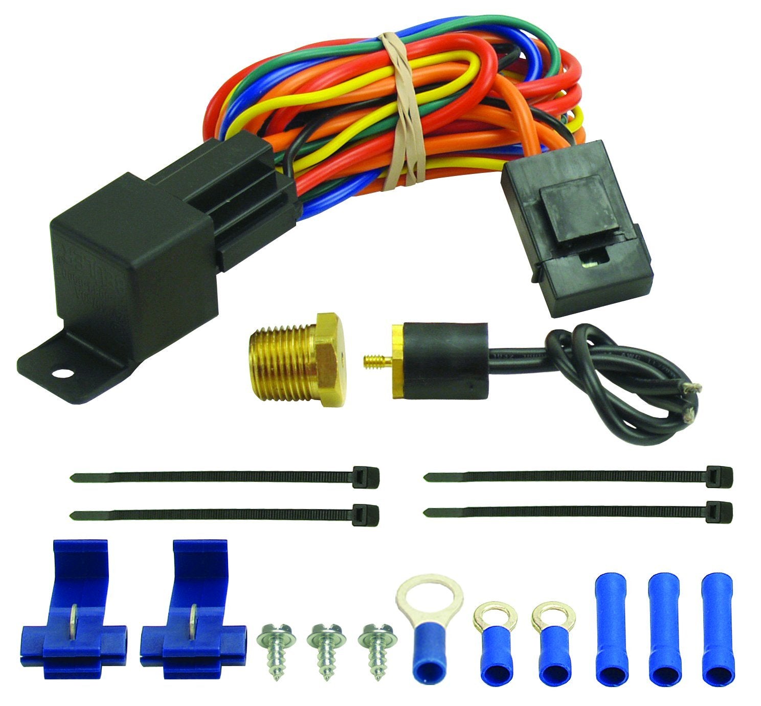 Derale 16739 180 Degree Farenheit Single Stage Electric Fan Controller