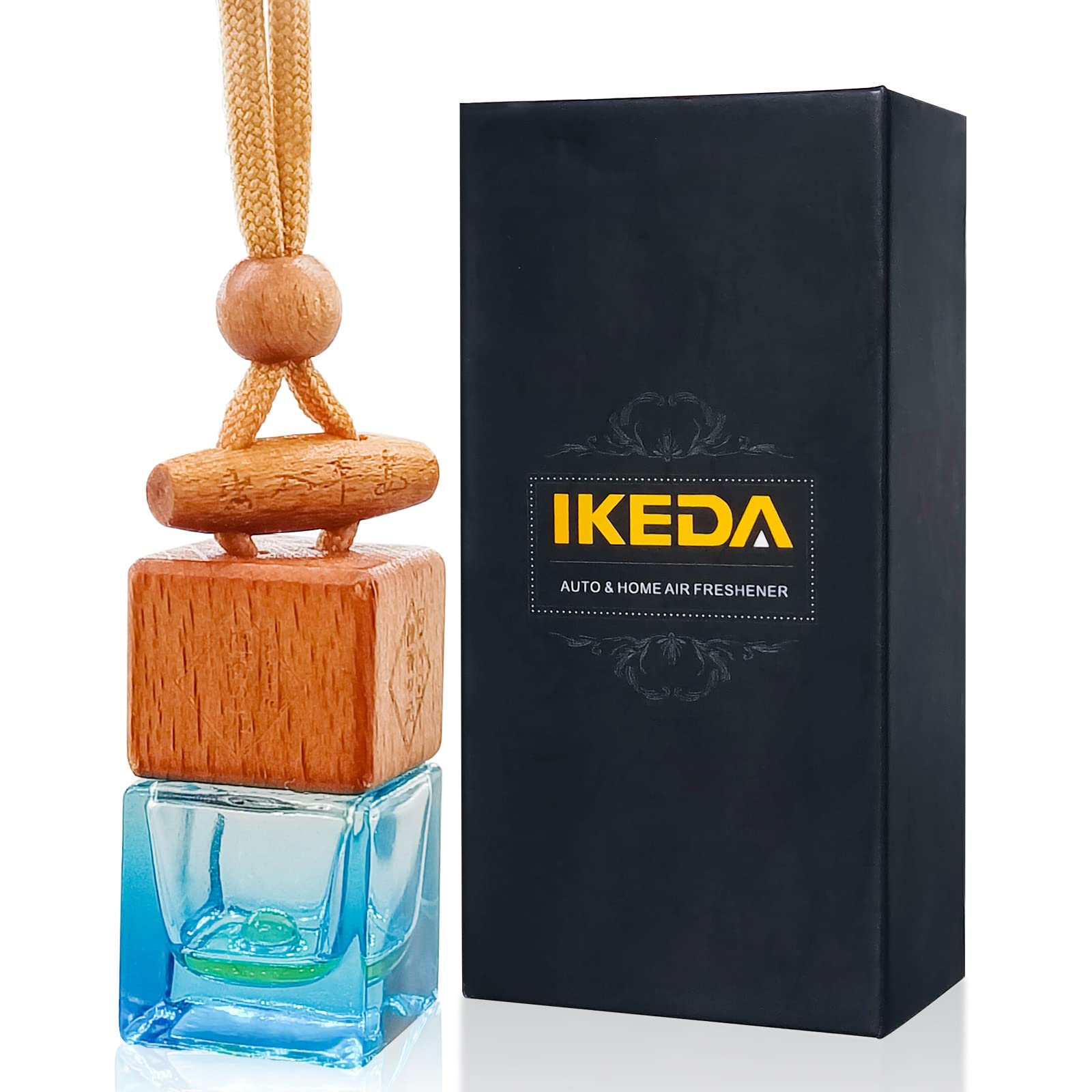 Ikeda Fragrance Car Air Freshener 8Ml Automotive Scents | 45-Days Long-Lasting Keep Fragrance | Automobile Hanging Diffuser Bott