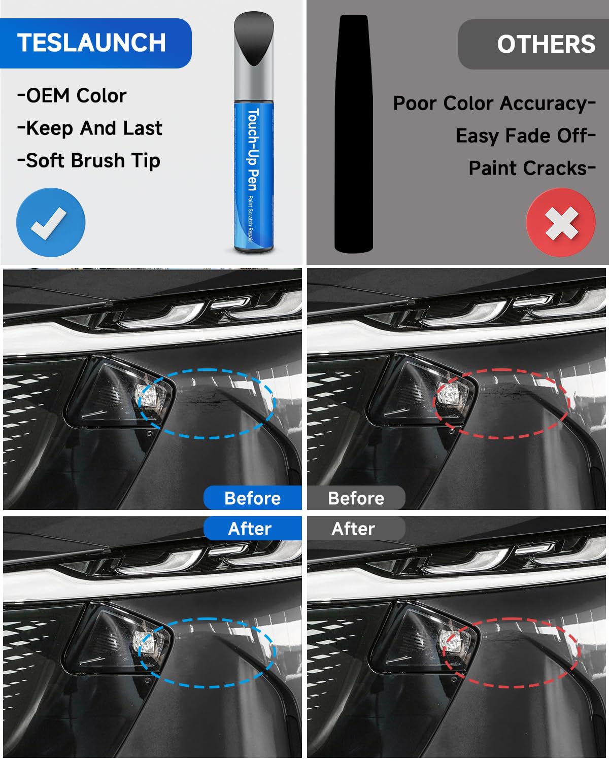 RSACET 46G Machine Gray Metallic Touch Up Paint Compatible with Mazda Exact Match Touch Up Paint Car Scratch Repair