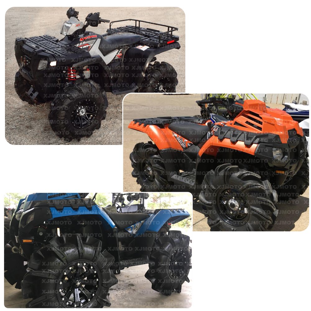 Xjmoto Front & Rear 2'' Lift Kit For Polaris Sportsman 500/600/700/800 (2023), Alloy Steel, Includes Instructions