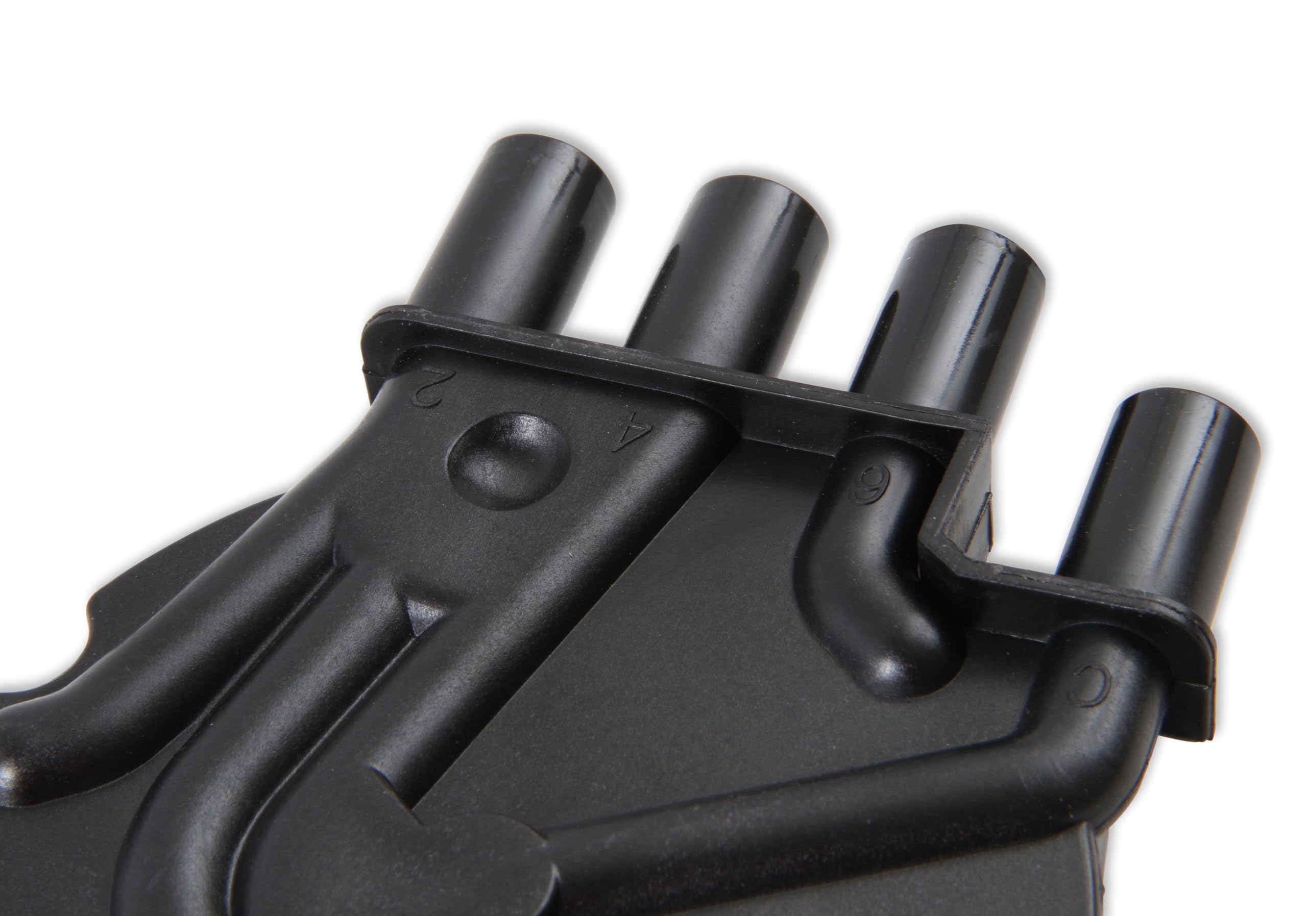 Accel 120142 Distributor Cap - Socket Style - Crab - Black