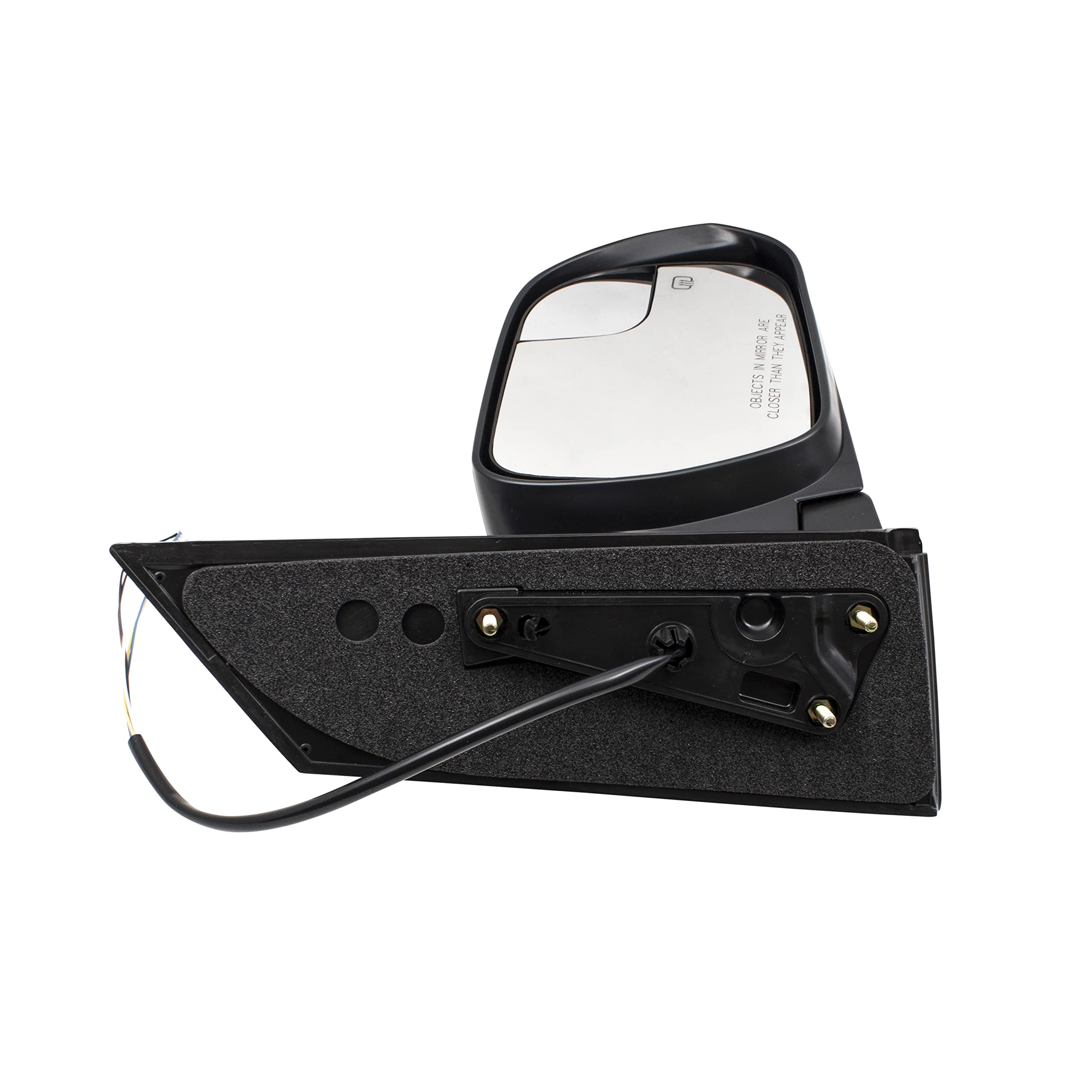 Power Door Mirror fits 15-18 Toyota Sienna Passenger Side Heated Spotter Glass